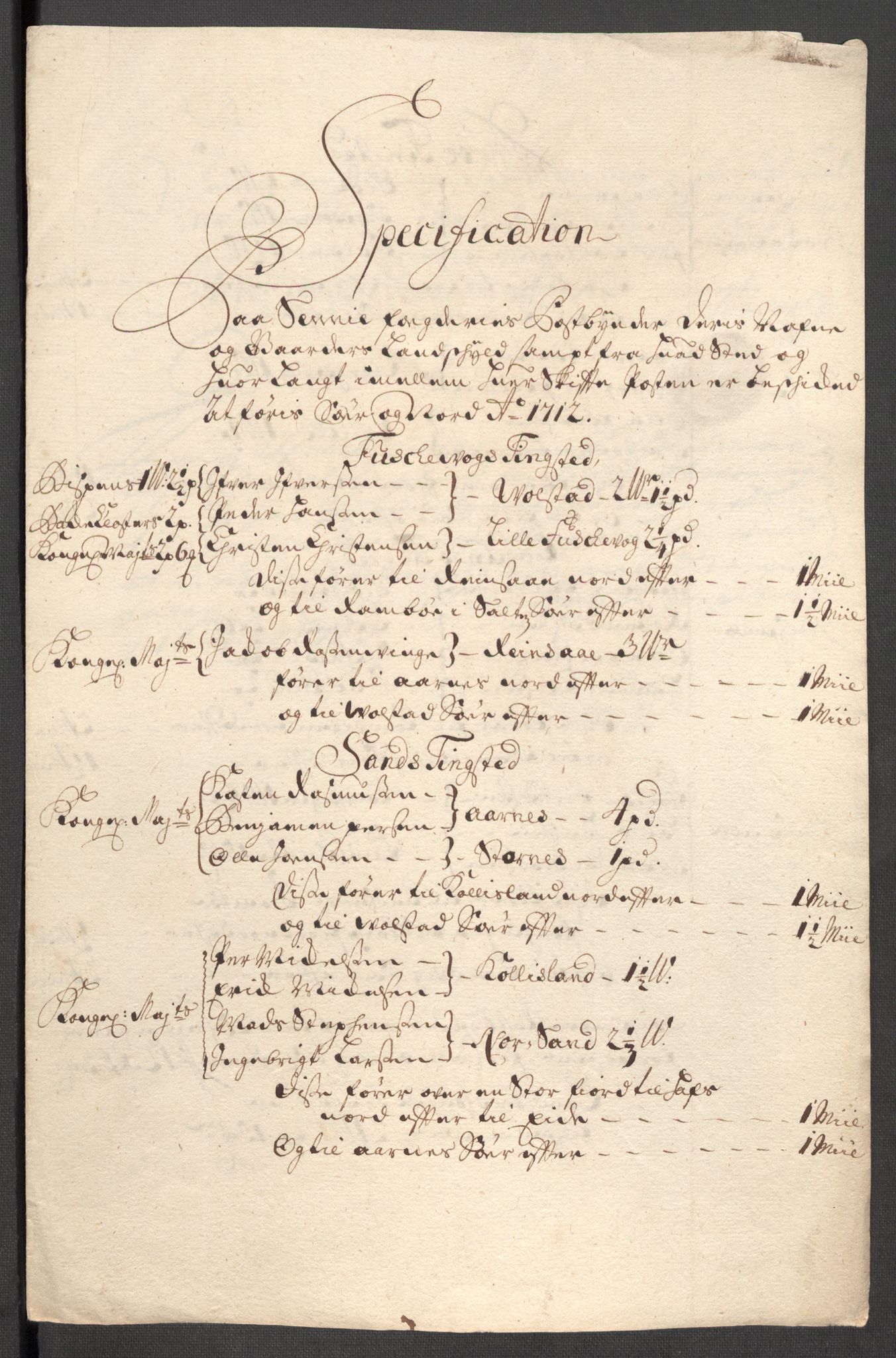 Rentekammeret inntil 1814, Reviderte regnskaper, Fogderegnskap, AV/RA-EA-4092/R68/L4758: Fogderegnskap Senja og Troms, 1711-1712, p. 438