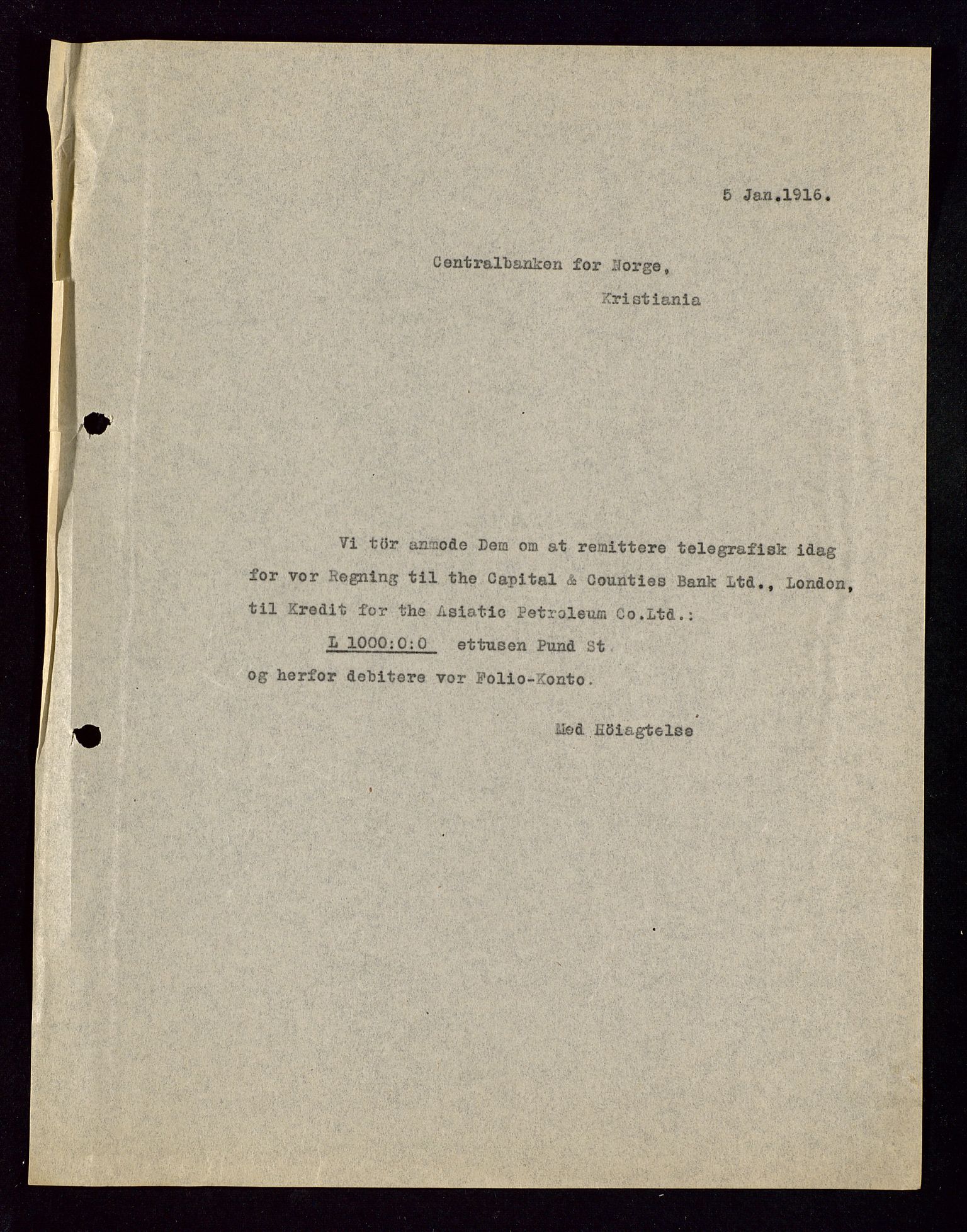 Pa 1521 - A/S Norske Shell, SAST/A-101915/E/Ea/Eaa/L0002: Sjefskorrespondanse, 1917-1918, p. 188