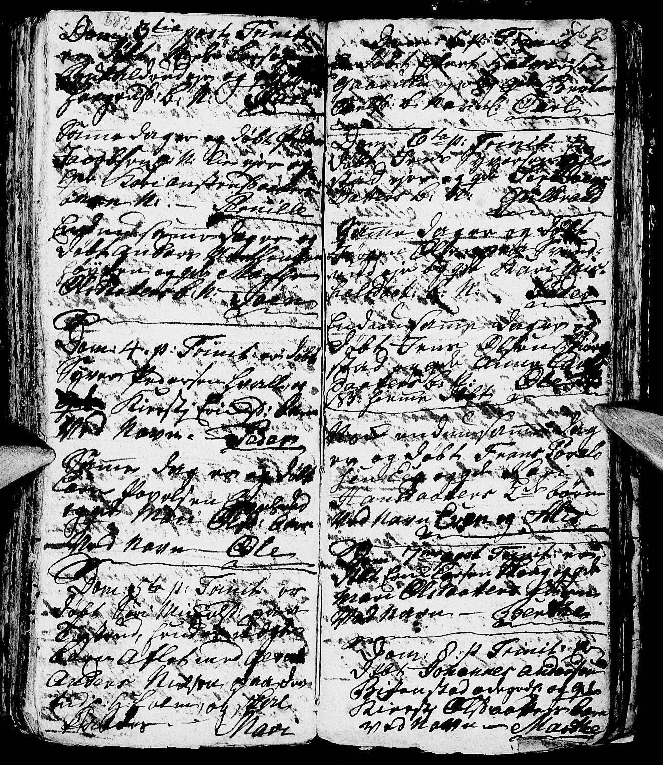 Nes prestekontor, Hedmark, AV/SAH-PREST-020/L/La/L0001: Parish register (copy) no. 1, 1663-1784, p. 682-683