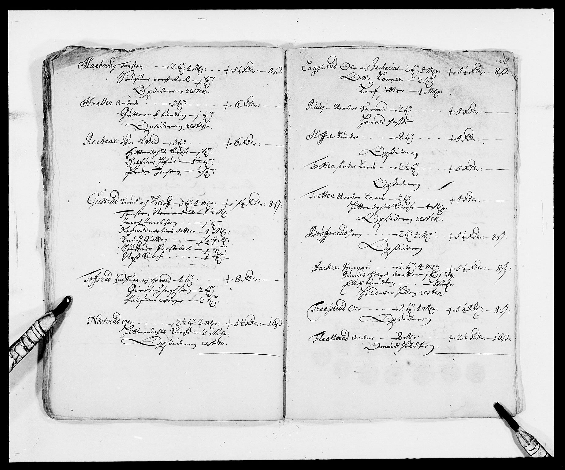 Rentekammeret inntil 1814, Reviderte regnskaper, Fogderegnskap, AV/RA-EA-4092/R35/L2063: Fogderegnskap Øvre og Nedre Telemark, 1675, p. 34