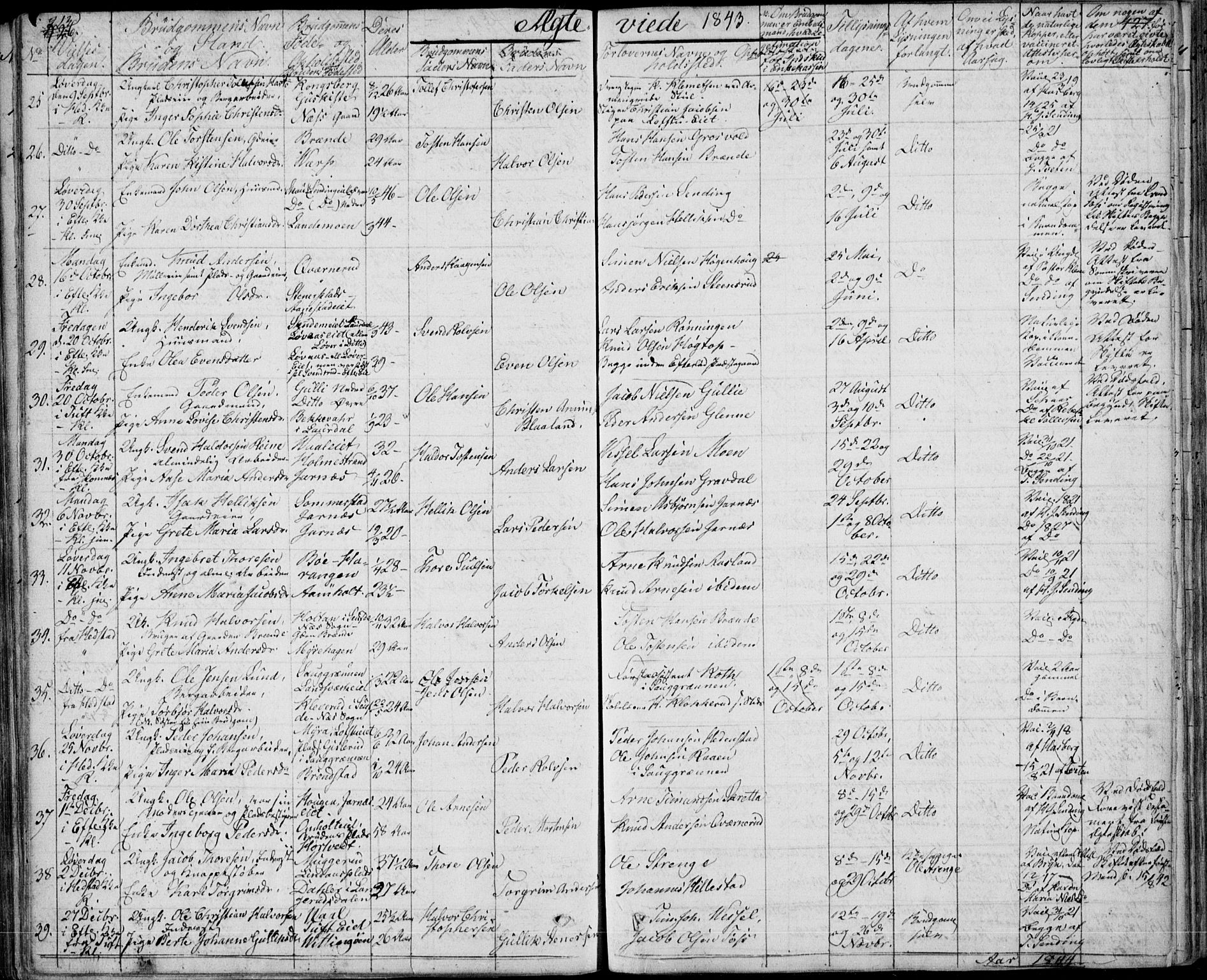 Sandsvær kirkebøker, AV/SAKO-A-244/F/Fa/L0005: Parish register (official) no. I 5, 1840-1856, p. 426-427