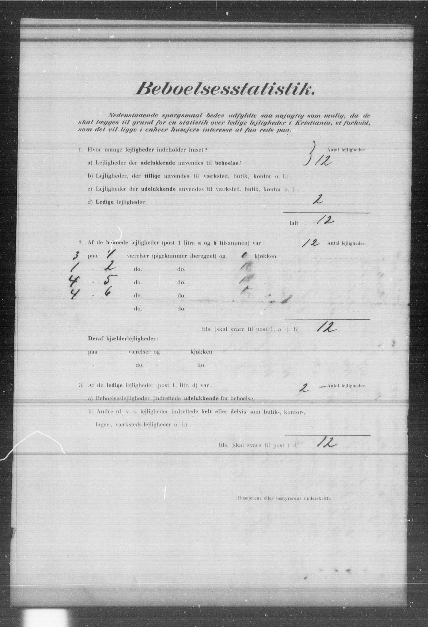 OBA, Municipal Census 1902 for Kristiania, 1902, p. 13230