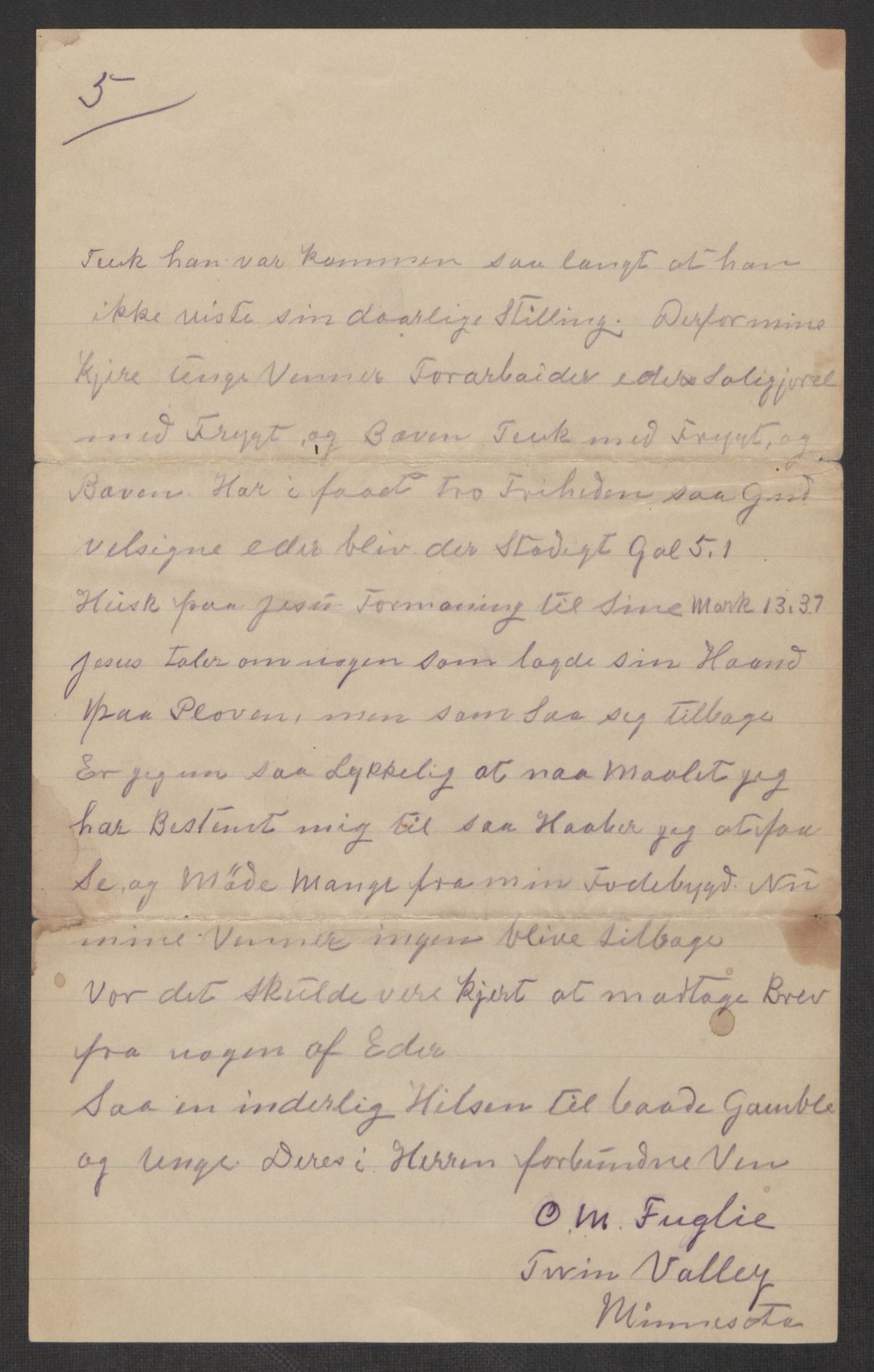 Samlinger til kildeutgivelse, Amerikabrevene, AV/RA-EA-4057/F/L0013: Innlån fra Oppland: Lie (brevnr 79-115) - Nordrum, 1838-1914, p. 468