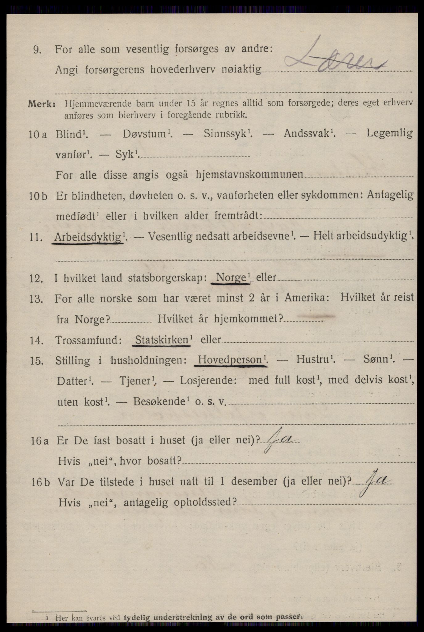 SAT, 1920 census for Kristiansund, 1920, p. 28130