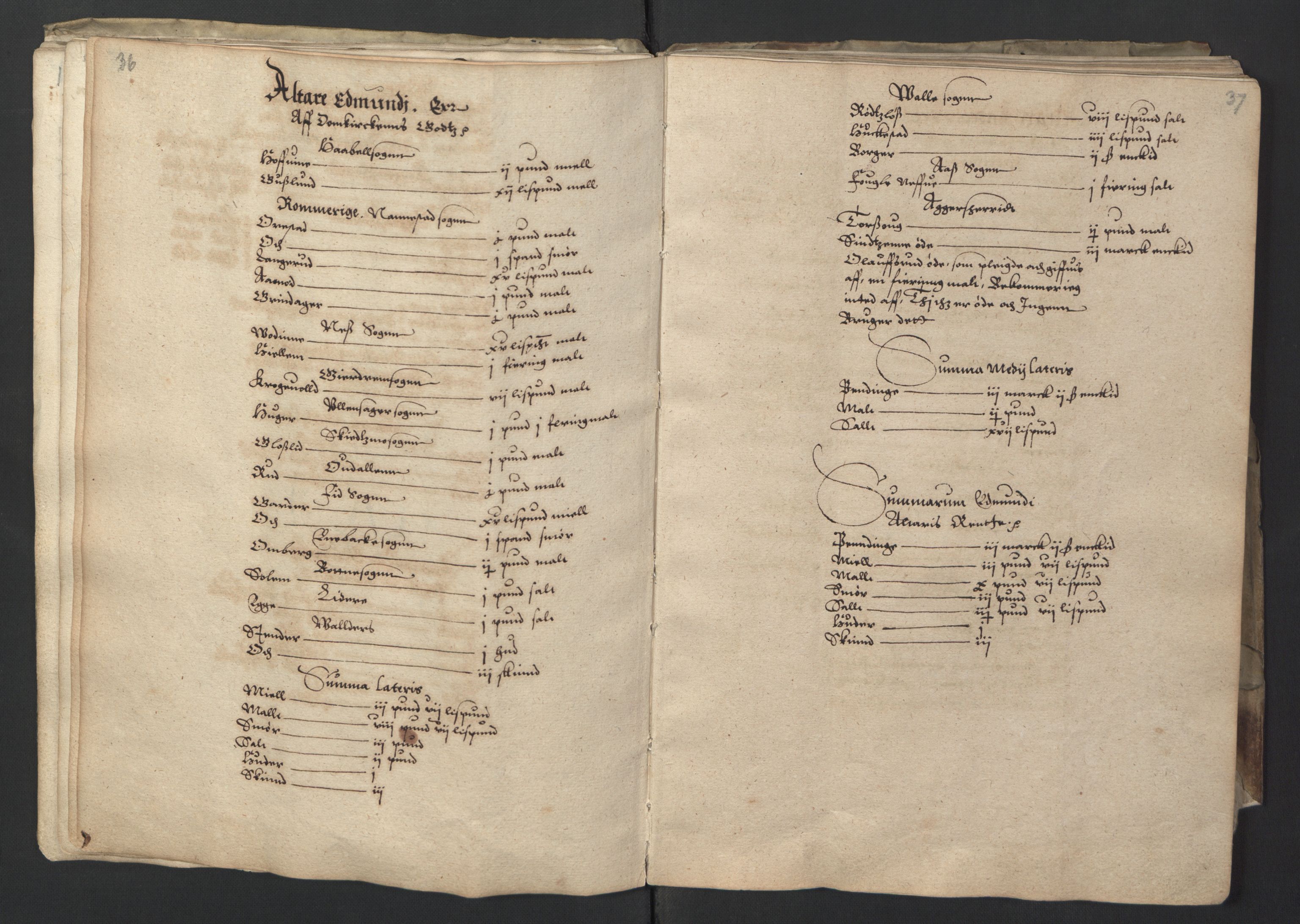 Stattholderembetet 1572-1771, AV/RA-EA-2870/Ek/L0001/0001: Jordebøker før 1624 og til utligning av garnisonsskatt 1624-1626: / Jordebok for Oslo kapitel, 1595, p. 23