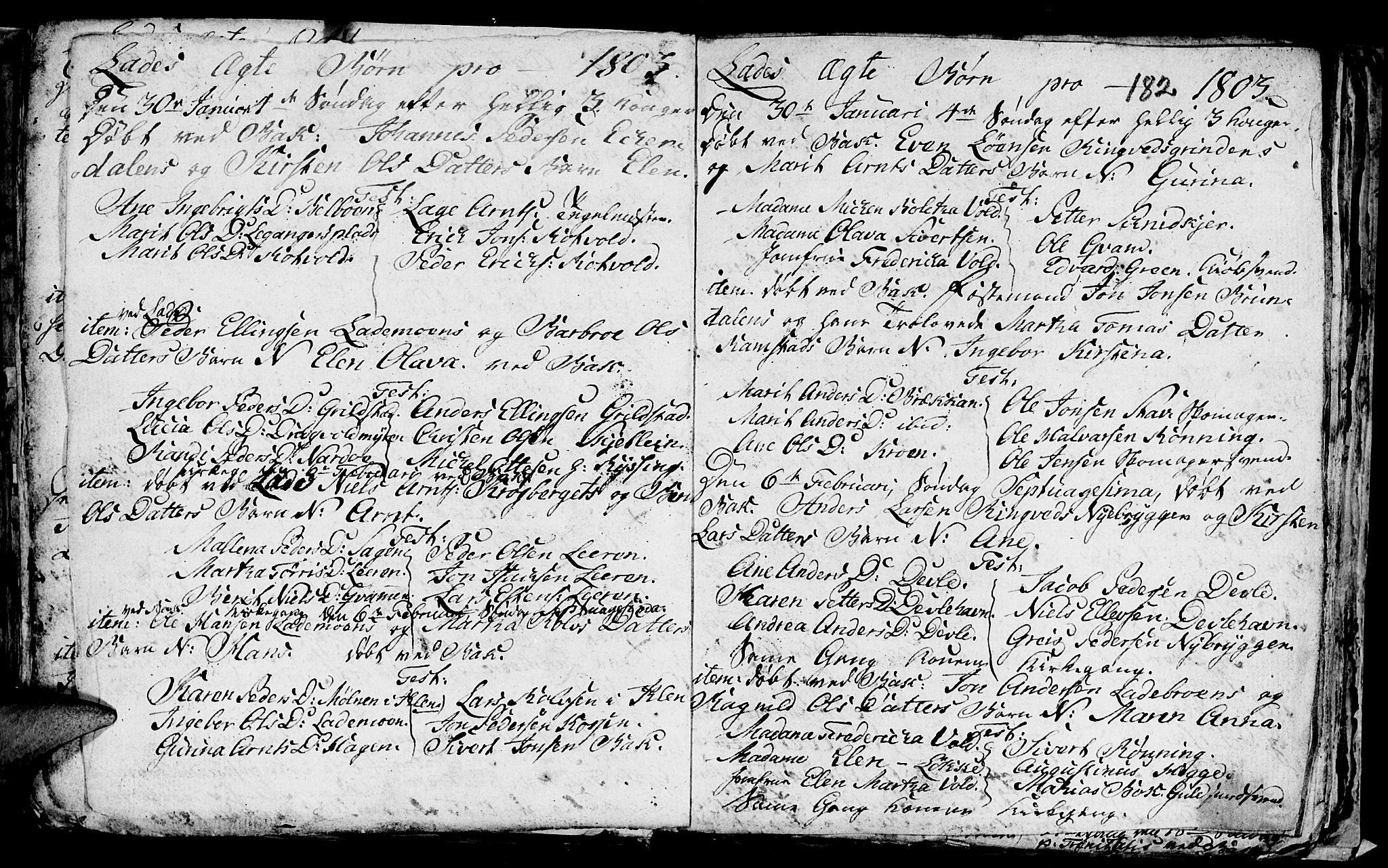 Ministerialprotokoller, klokkerbøker og fødselsregistre - Sør-Trøndelag, SAT/A-1456/606/L0305: Parish register (copy) no. 606C01, 1757-1819, p. 182
