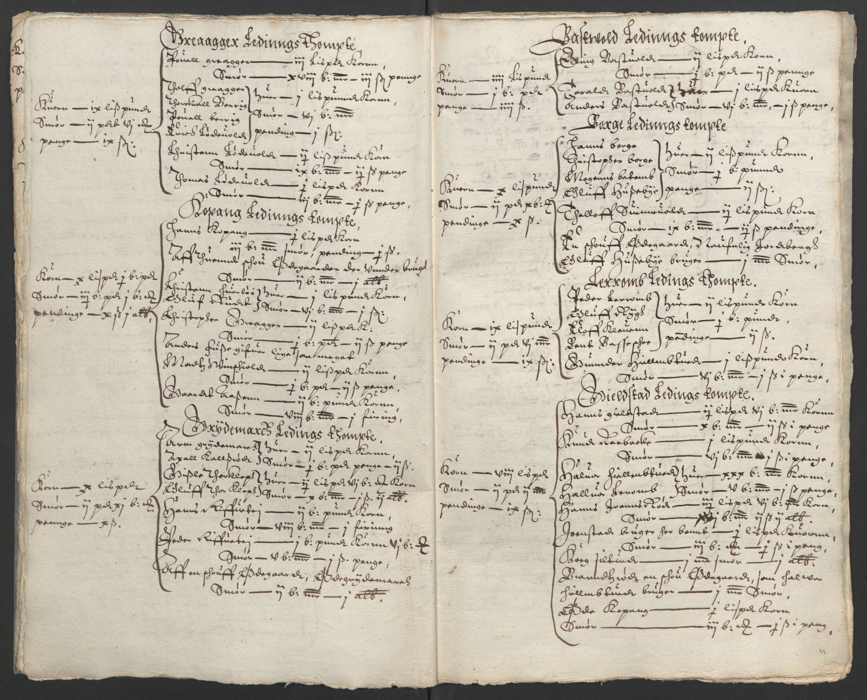 Stattholderembetet 1572-1771, AV/RA-EA-2870/Ek/L0002/0001: Jordebøker til utlikning av garnisonsskatt 1624-1626: / Jordebøker for noen vikværske len, 1624-1626, p. 149