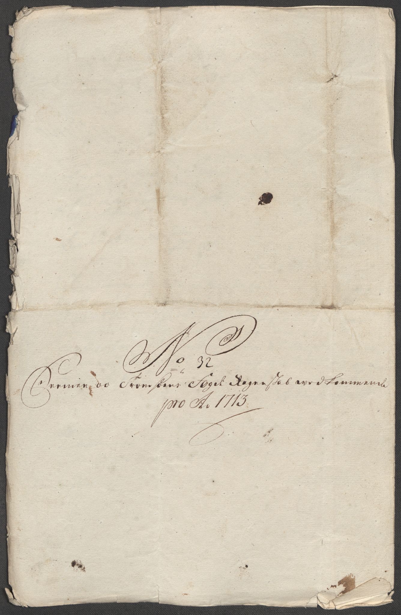 Rentekammeret inntil 1814, Reviderte regnskaper, Fogderegnskap, AV/RA-EA-4092/R68/L4759: Fogderegnskap Senja og Troms, 1713, p. 187