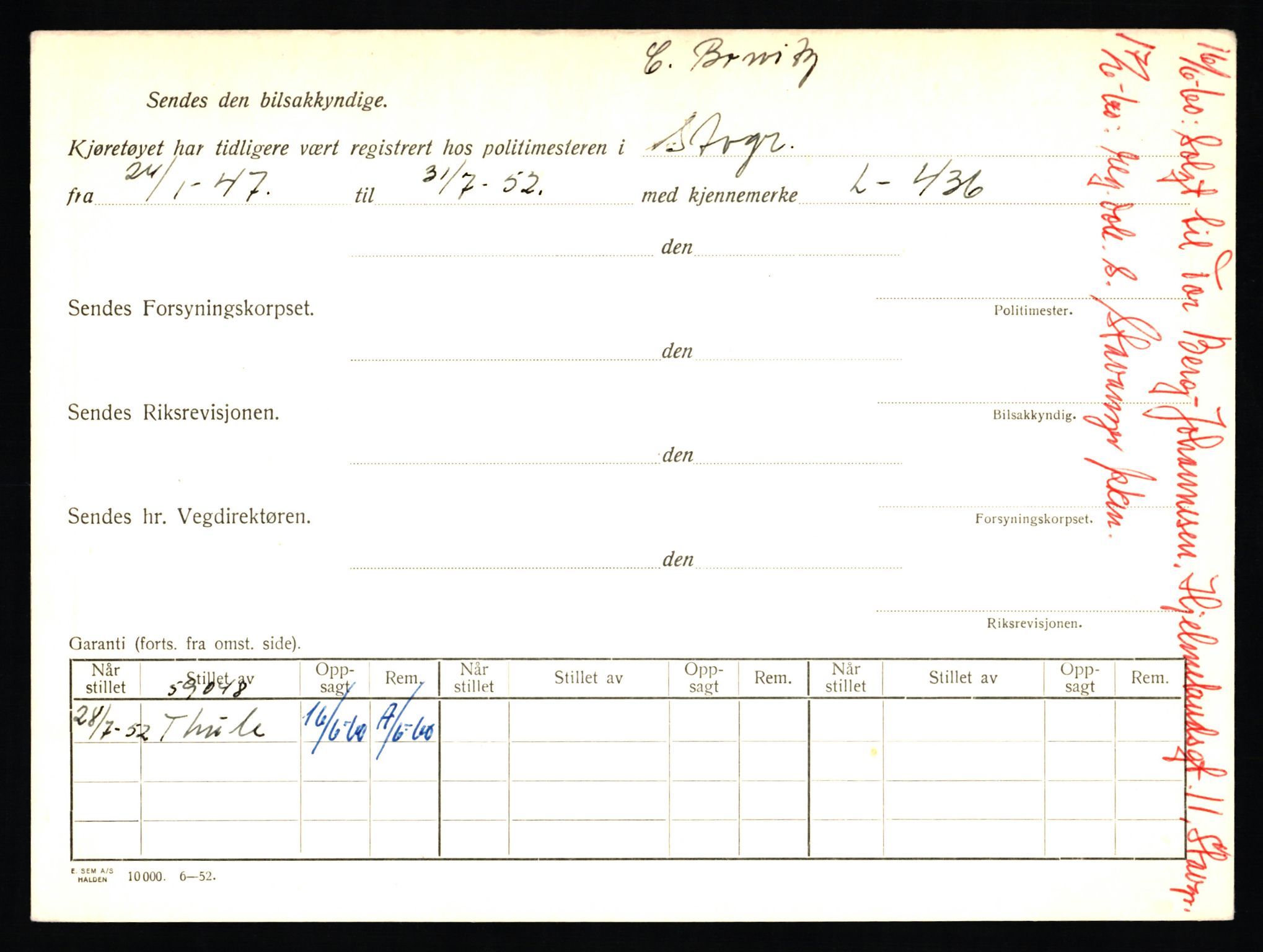 Stavanger trafikkstasjon, AV/SAST-A-101942/0/F/L0018: L-10000 - L-10499, 1930-1971, p. 944