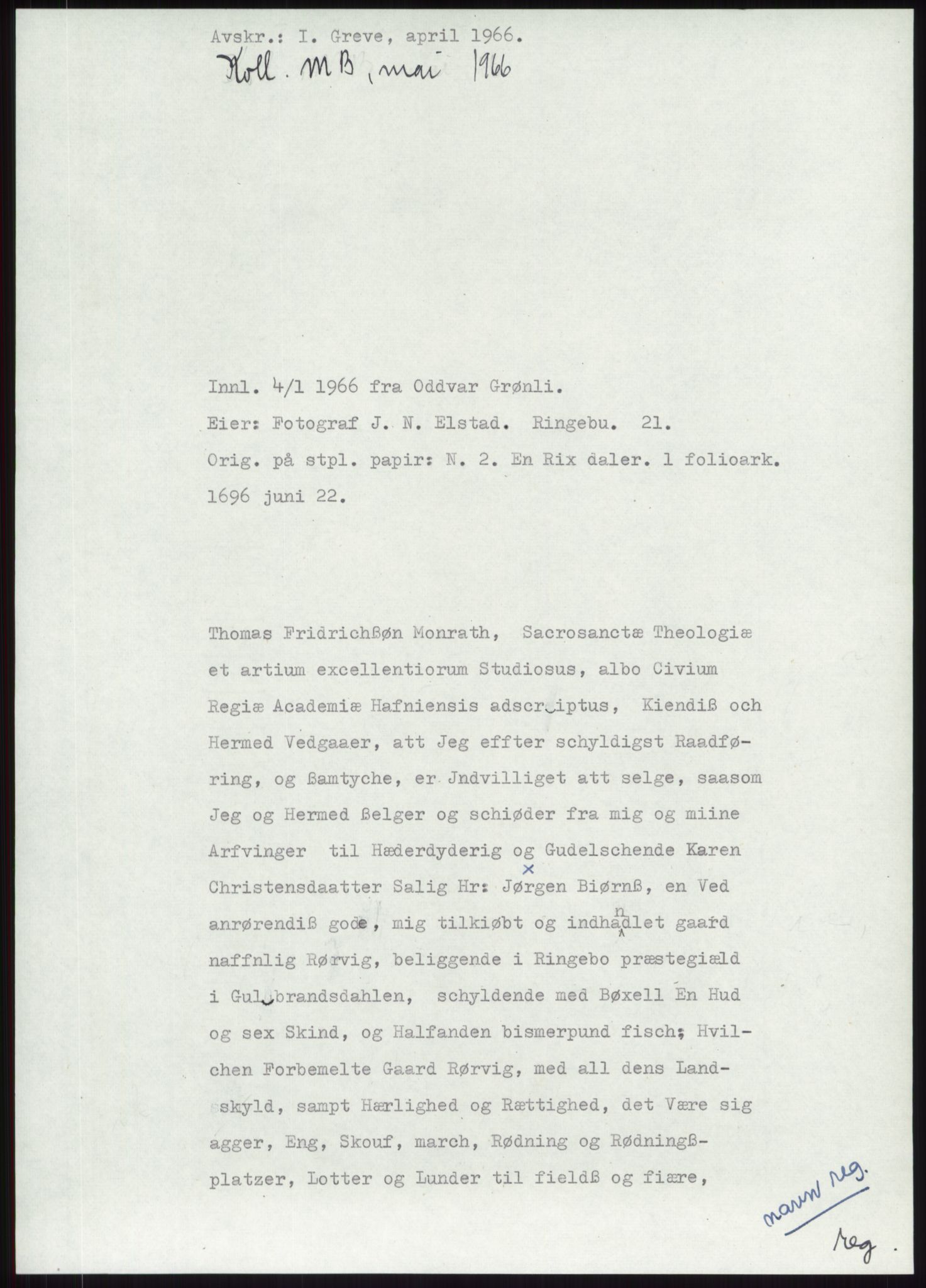 Samlinger til kildeutgivelse, Diplomavskriftsamlingen, RA/EA-4053/H/Ha, p. 2012