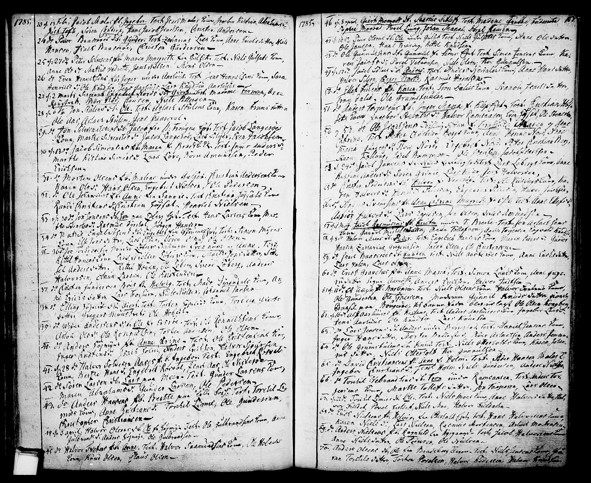 Gjerpen kirkebøker, AV/SAKO-A-265/F/Fa/L0002: Parish register (official) no. I 2, 1747-1795, p. 103
