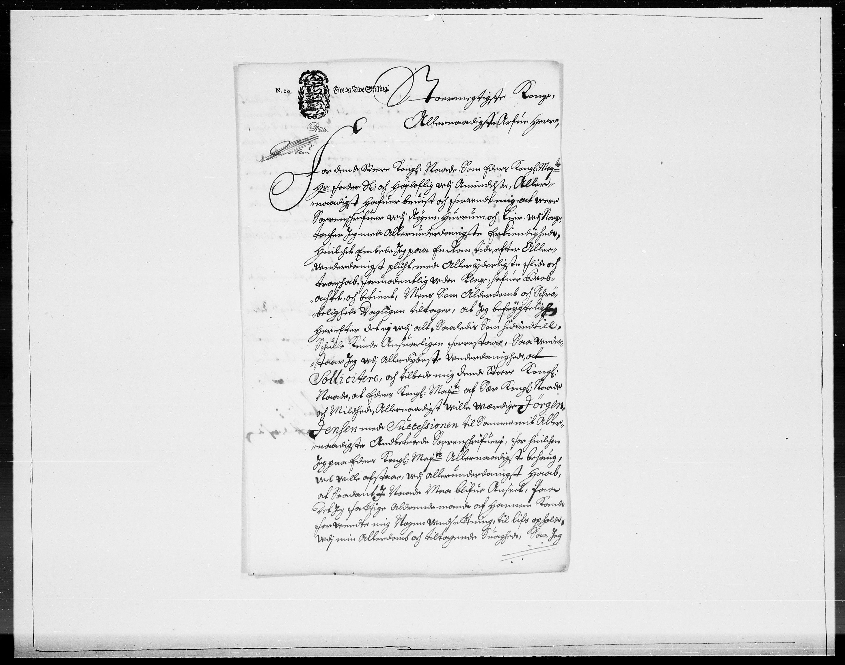 Danske Kanselli 1572-1799, RA/EA-3023/F/Fc/Fcc/Fcca/L0051: Norske innlegg 1572-1799, 1700, p. 183