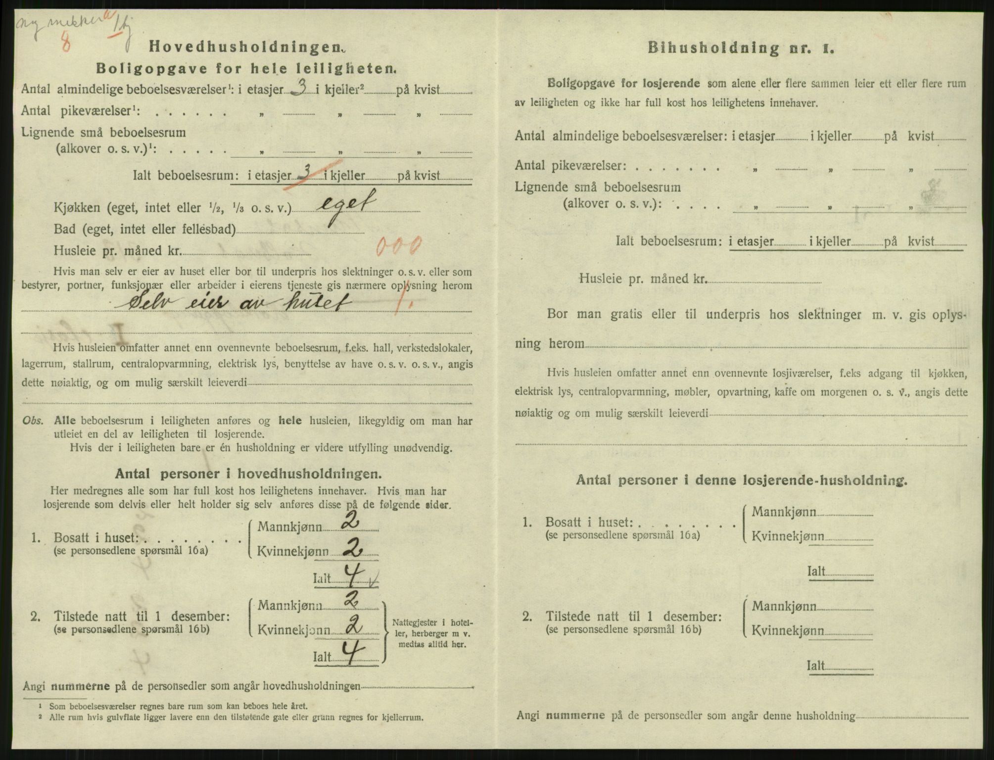 SAT, 1920 census for Namsos, 1920, p. 1520