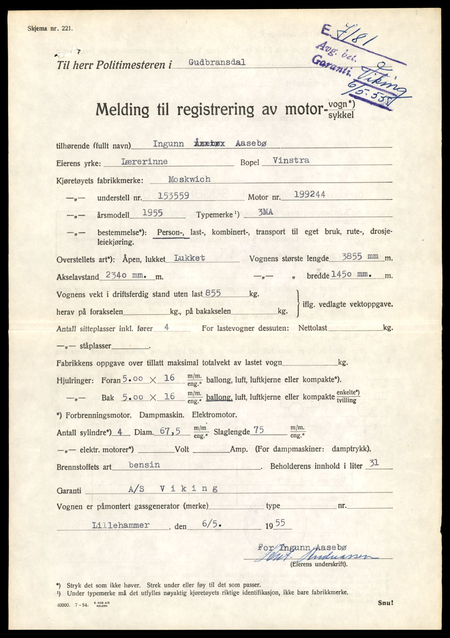 Møre og Romsdal vegkontor - Ålesund trafikkstasjon, AV/SAT-A-4099/F/Fe/L0049: Registreringskort for kjøretøy T 14864 - T 18613, 1927-1998, p. 1667