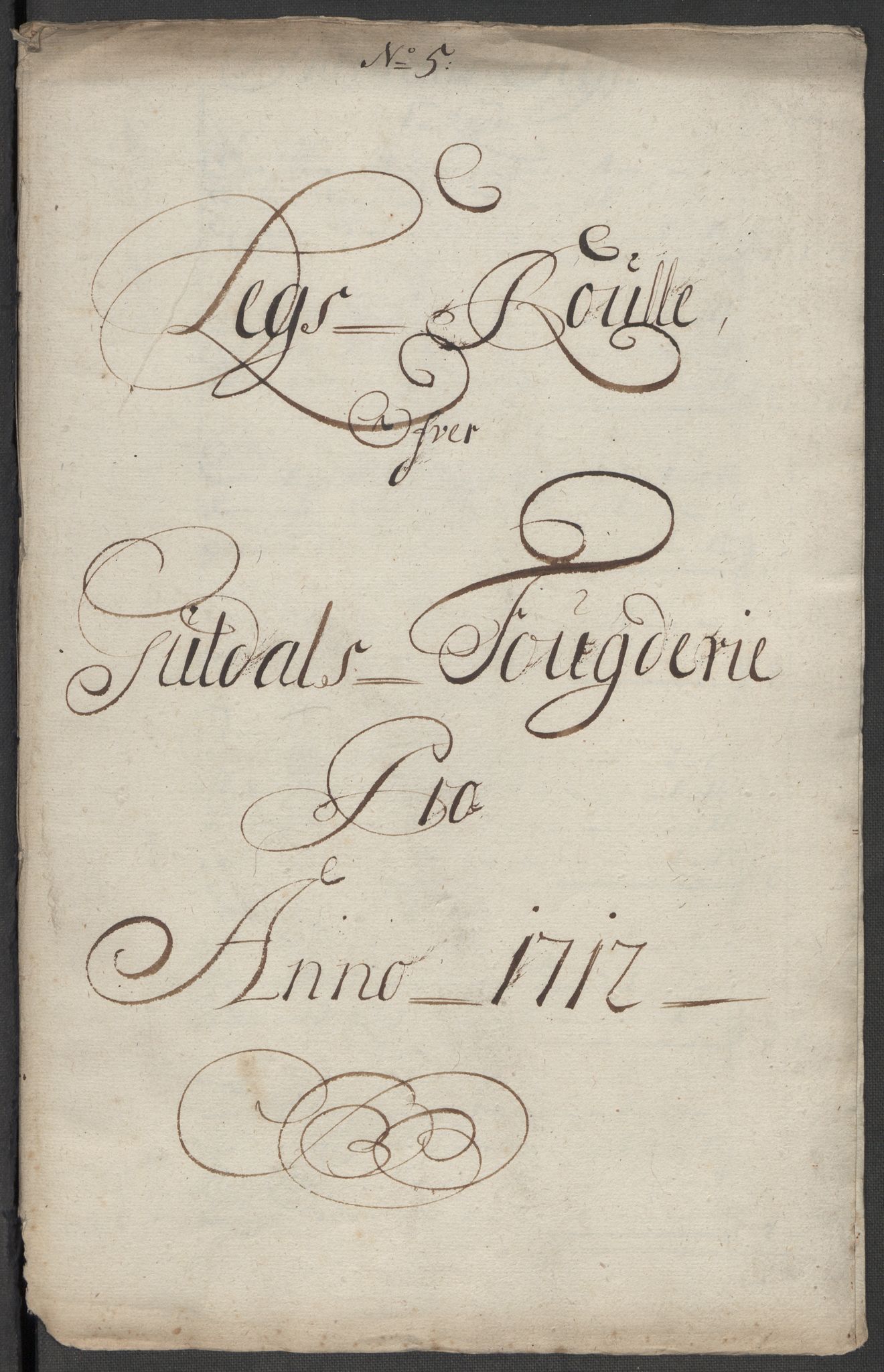 Rentekammeret inntil 1814, Reviderte regnskaper, Fogderegnskap, AV/RA-EA-4092/R60/L3963: Fogderegnskap Orkdal og Gauldal, 1712, p. 260