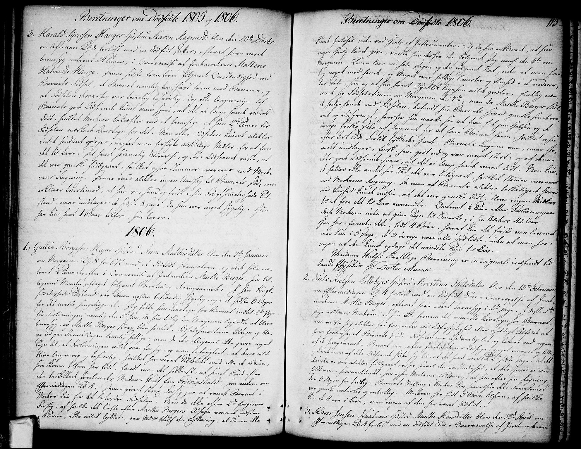 Skjeberg prestekontor Kirkebøker, SAO/A-10923/F/Fa/L0003: Parish register (official) no. I 3, 1792-1814, p. 113