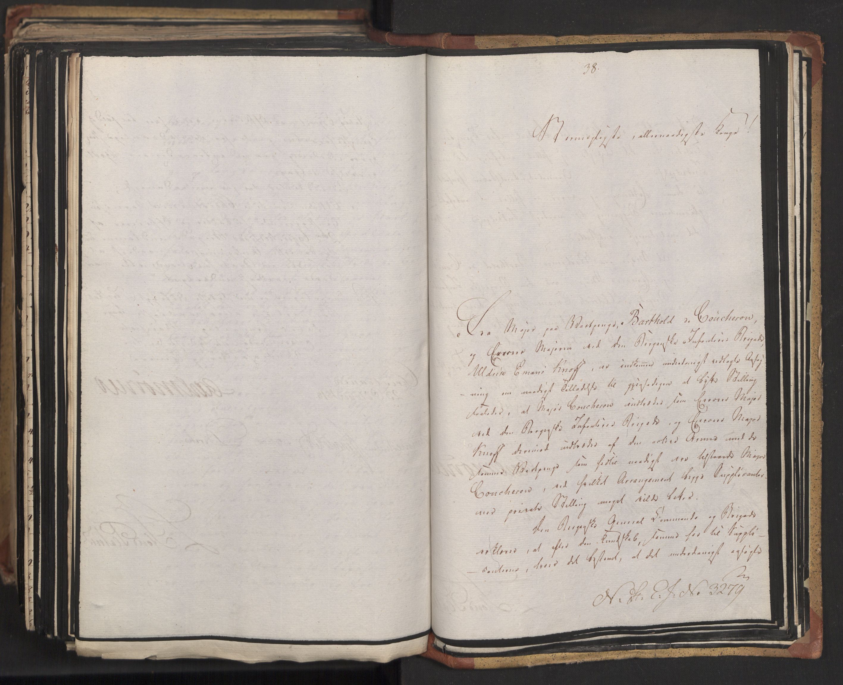 Statsrådsavdelingen i Stockholm, AV/RA-S-1003/D/Da/L0015: Regjeringsinnstillinger nr. 3058-3300, 1818, p. 540