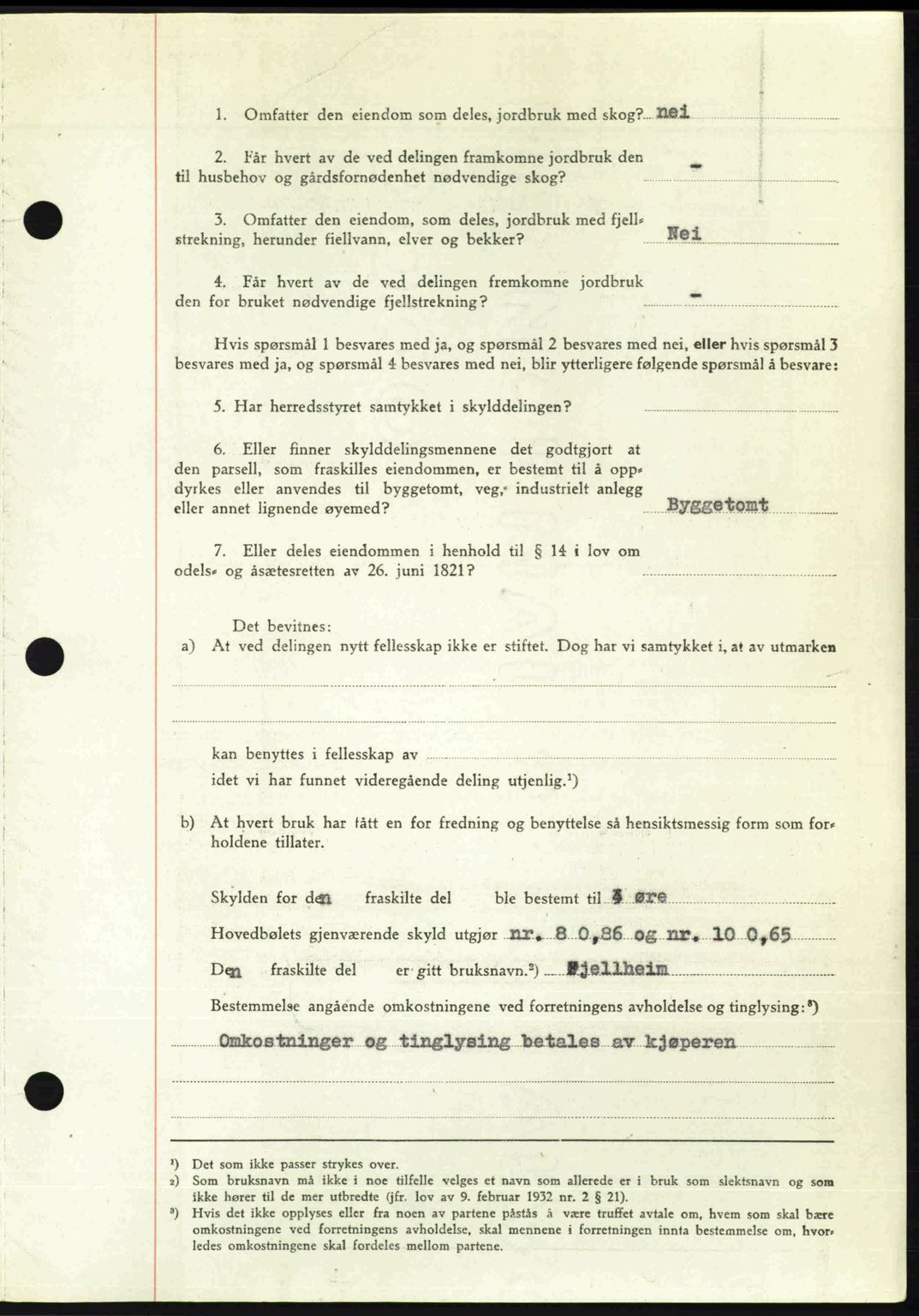 Nordmøre sorenskriveri, AV/SAT-A-4132/1/2/2Ca: Mortgage book no. A104, 1947-1947, Diary no: : 511/1947