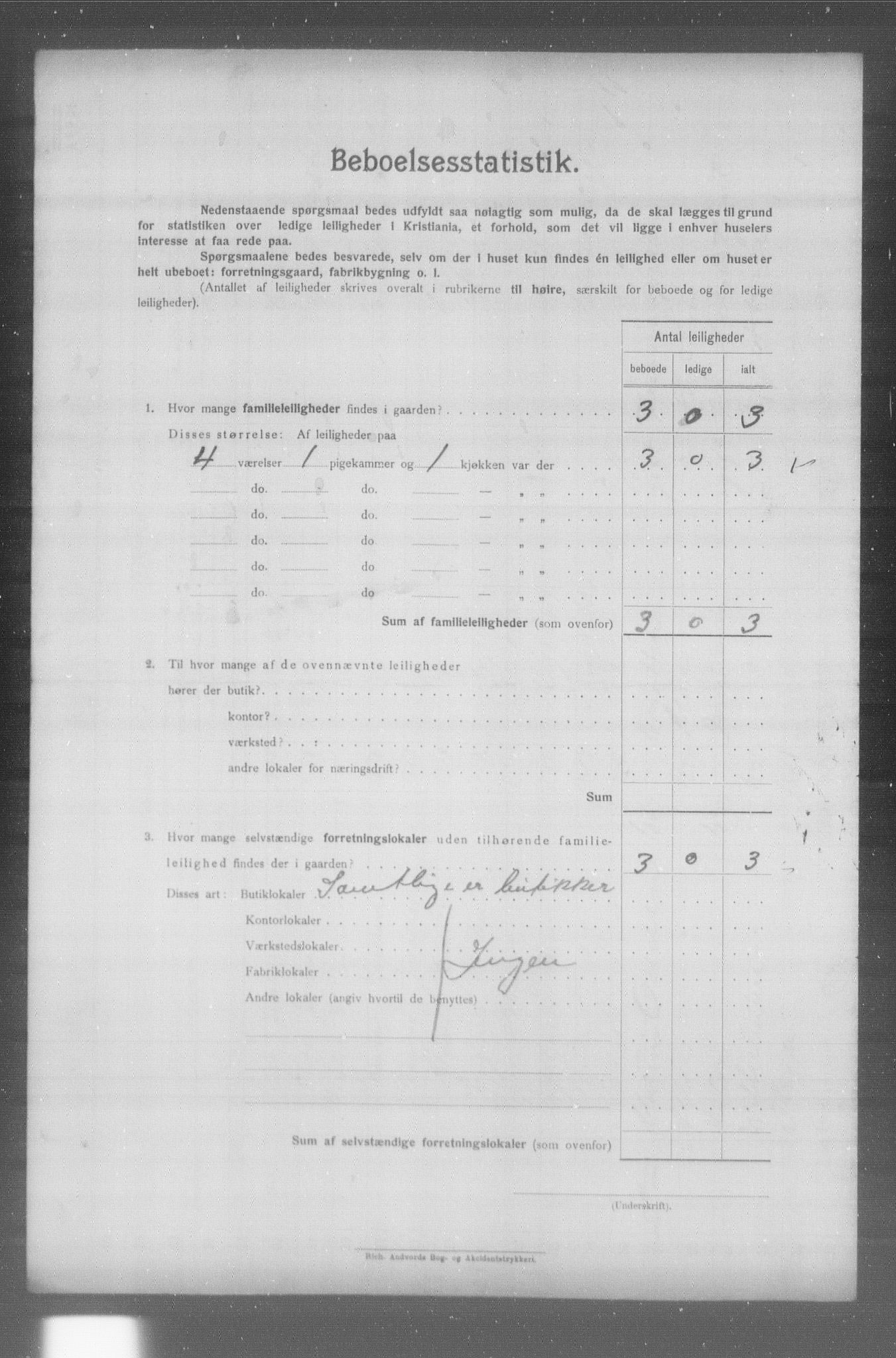 OBA, Municipal Census 1904 for Kristiania, 1904, p. 23983