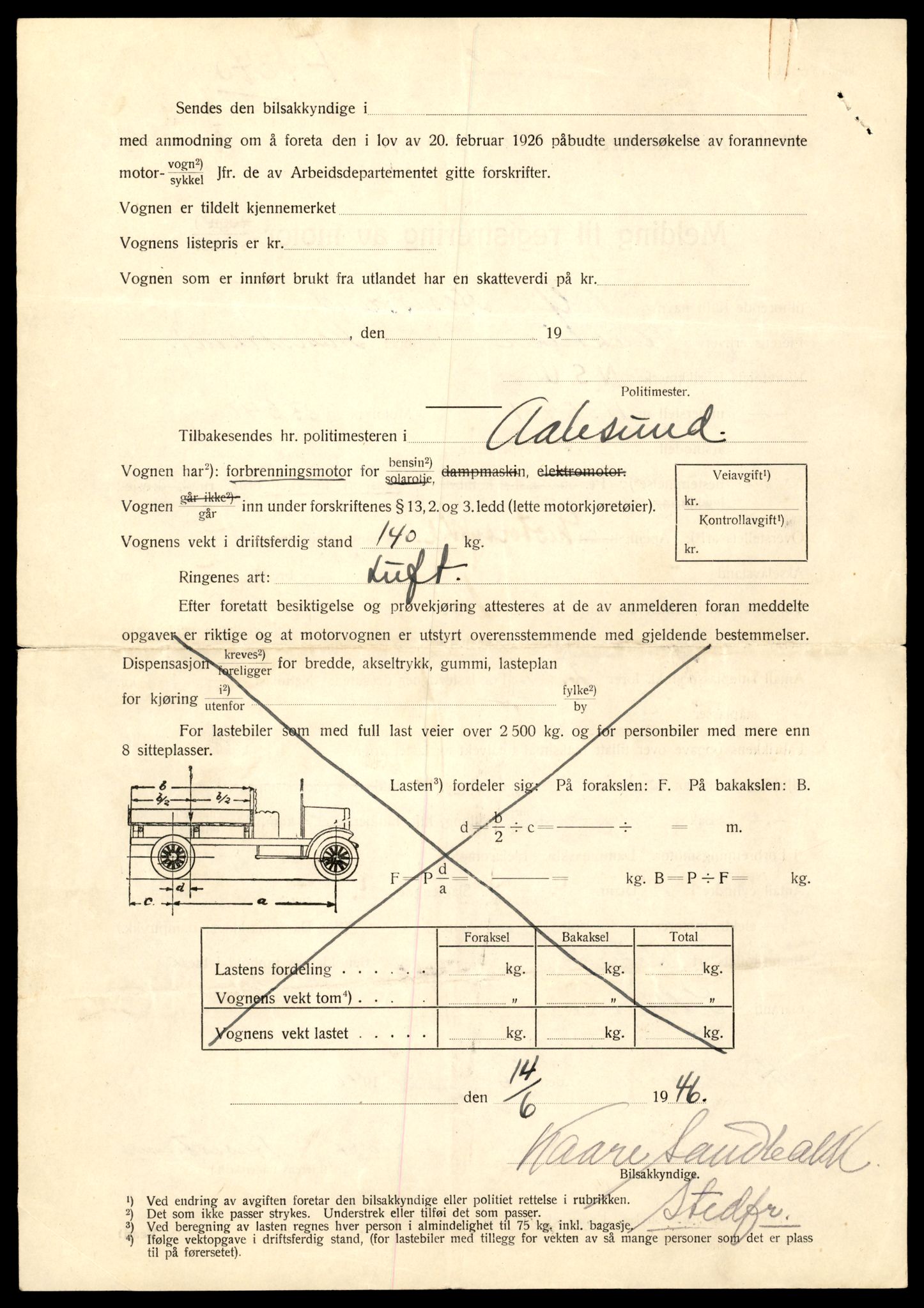 Møre og Romsdal vegkontor - Ålesund trafikkstasjon, SAT/A-4099/F/Fe/L0038: Registreringskort for kjøretøy T 13180 - T 13360, 1927-1998, p. 2724