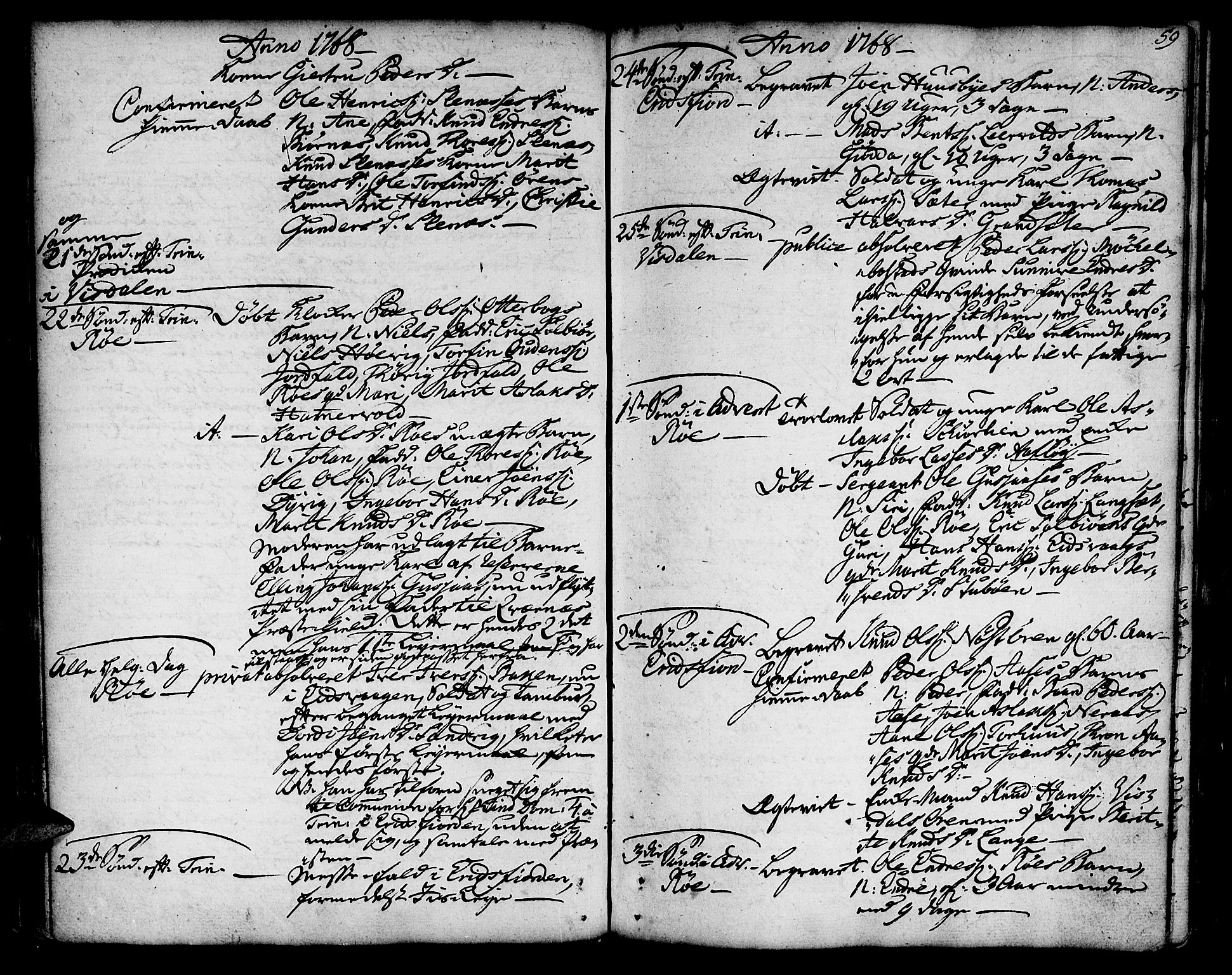 Ministerialprotokoller, klokkerbøker og fødselsregistre - Møre og Romsdal, AV/SAT-A-1454/551/L0621: Parish register (official) no. 551A01, 1757-1803, p. 59