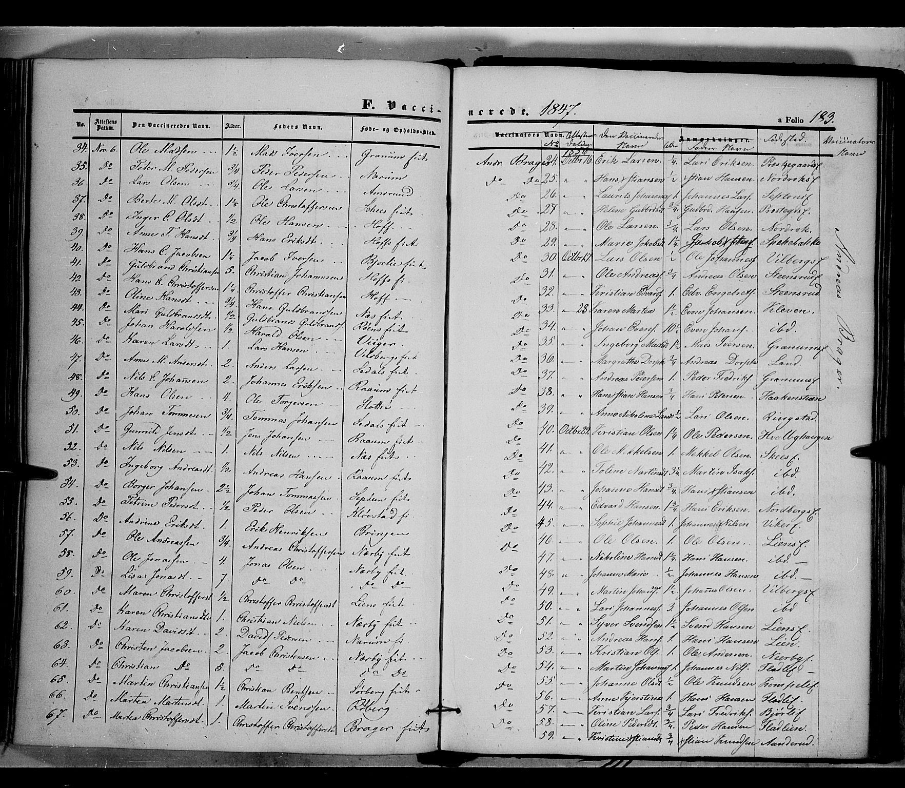 Land prestekontor, SAH/PREST-120/H/Ha/Haa/L0009: Parish register (official) no. 9, 1847-1859, p. 183