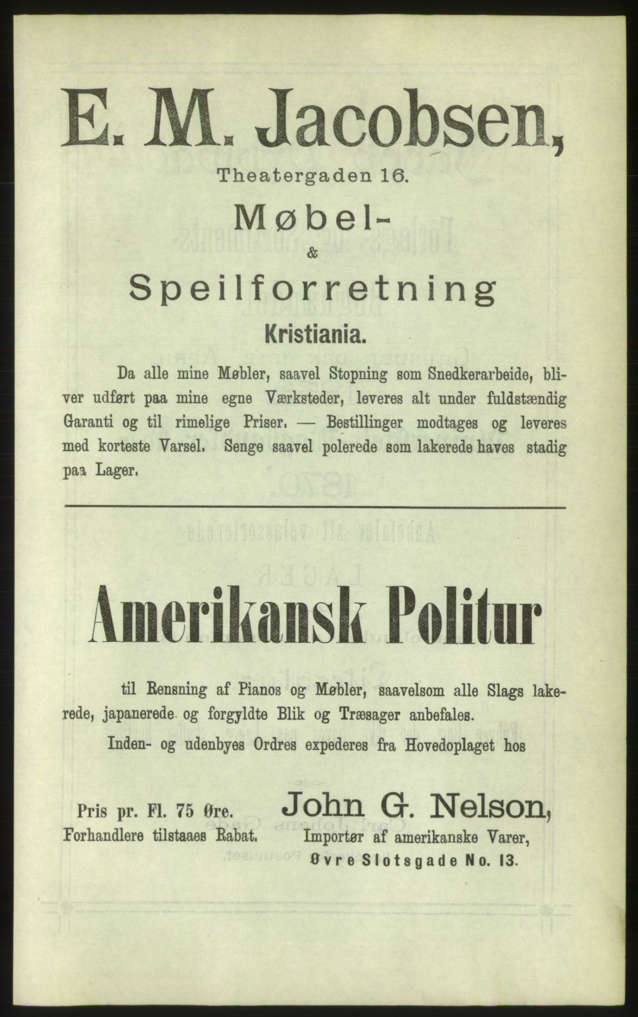 Kristiania/Oslo adressebok, PUBL/-, 1884