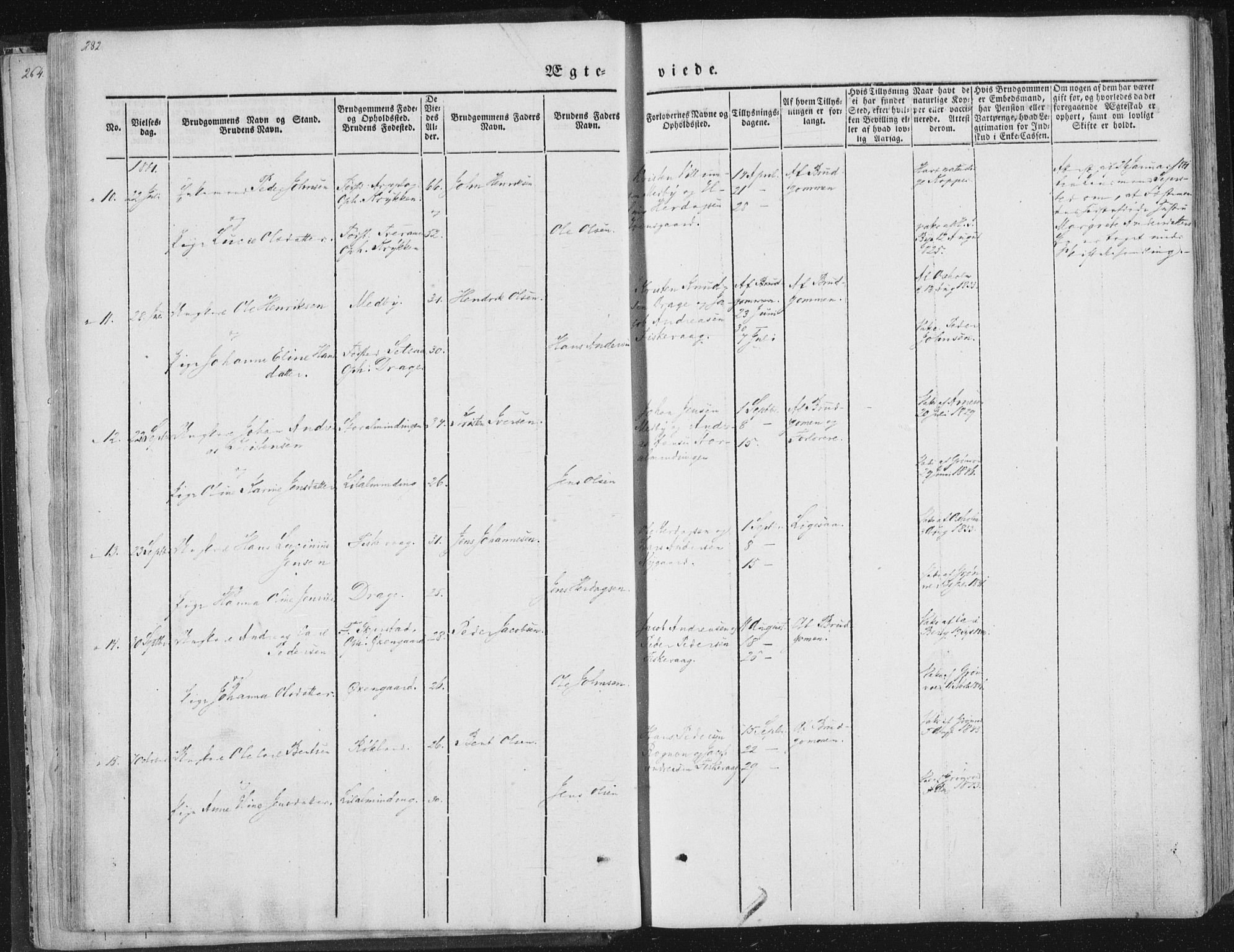 Ministerialprotokoller, klokkerbøker og fødselsregistre - Nordland, SAT/A-1459/847/L0667: Parish register (official) no. 847A07, 1842-1871, p. 282