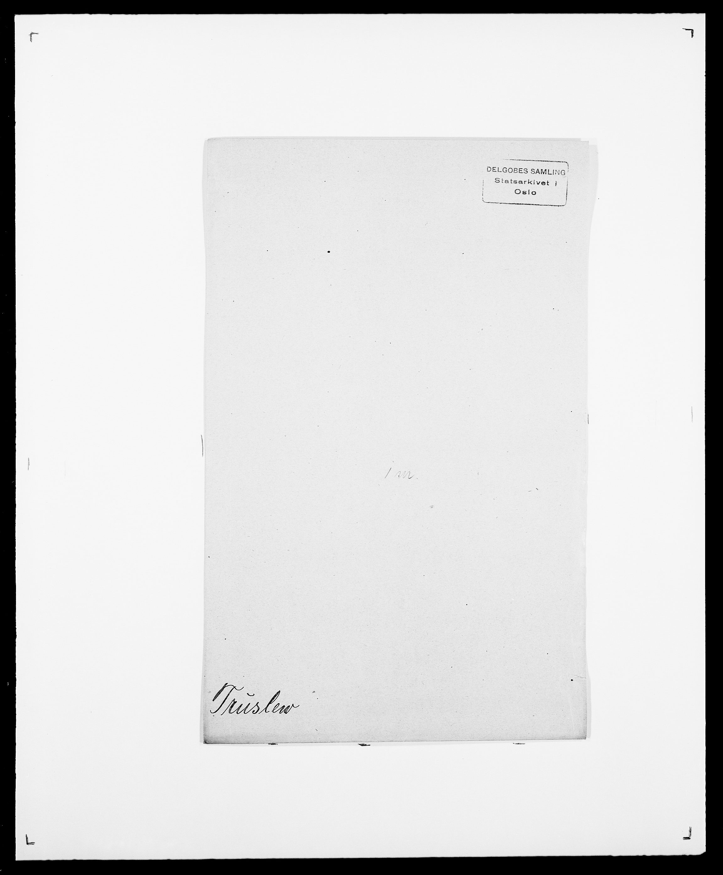 Delgobe, Charles Antoine - samling, SAO/PAO-0038/D/Da/L0039: Thorsen - Urup, p. 418
