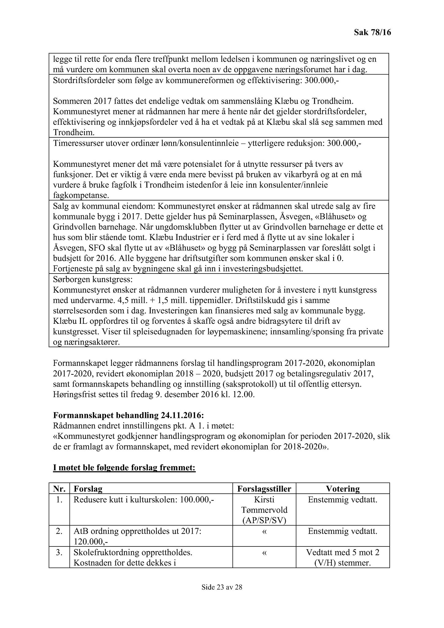 Klæbu Kommune, TRKO/KK/01-KS/L009: Kommunestyret - Møtedokumenter, 2016, p. 2026