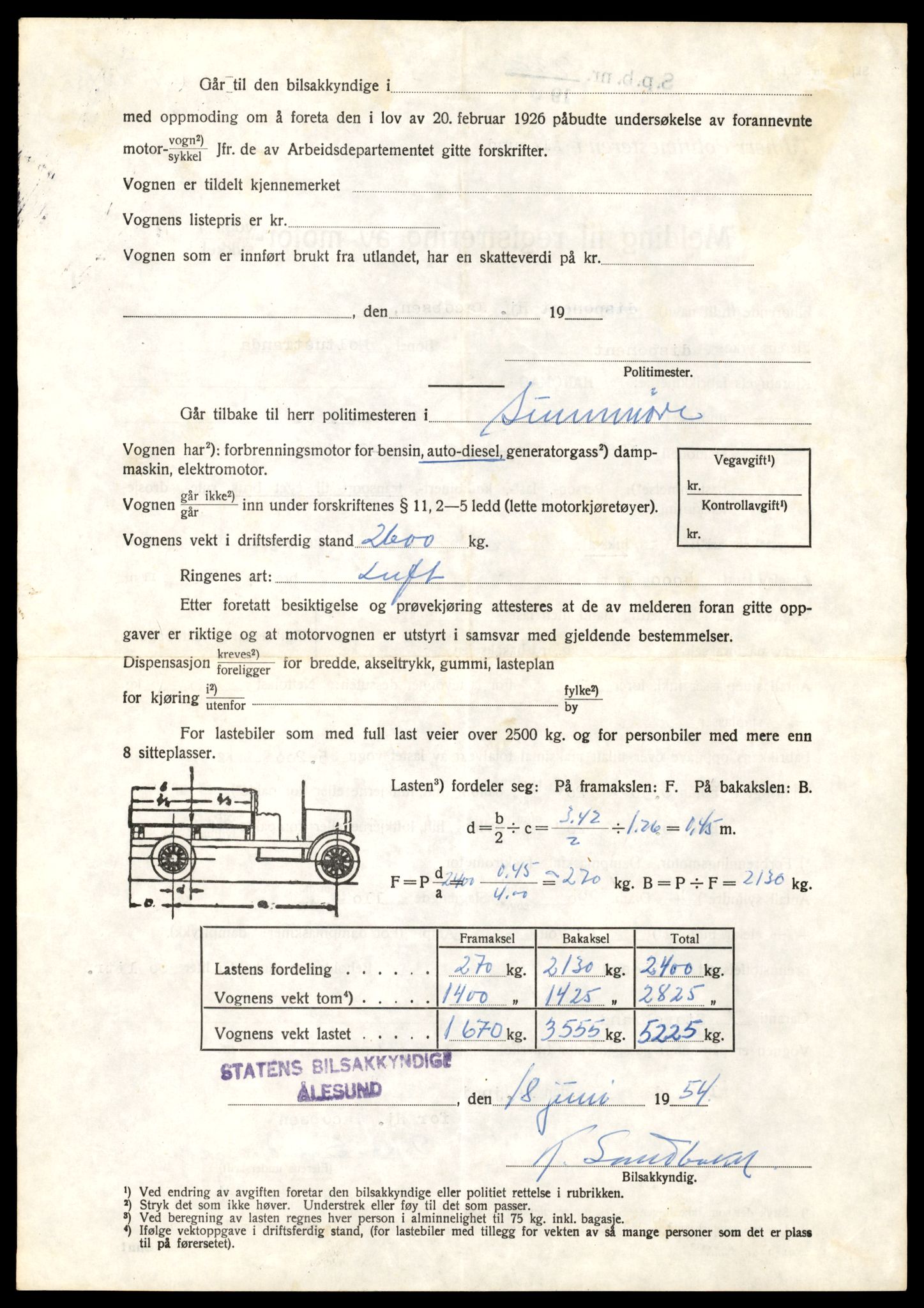 Møre og Romsdal vegkontor - Ålesund trafikkstasjon, SAT/A-4099/F/Fe/L0033: Registreringskort for kjøretøy T 12151 - T 12474, 1927-1998, p. 3526