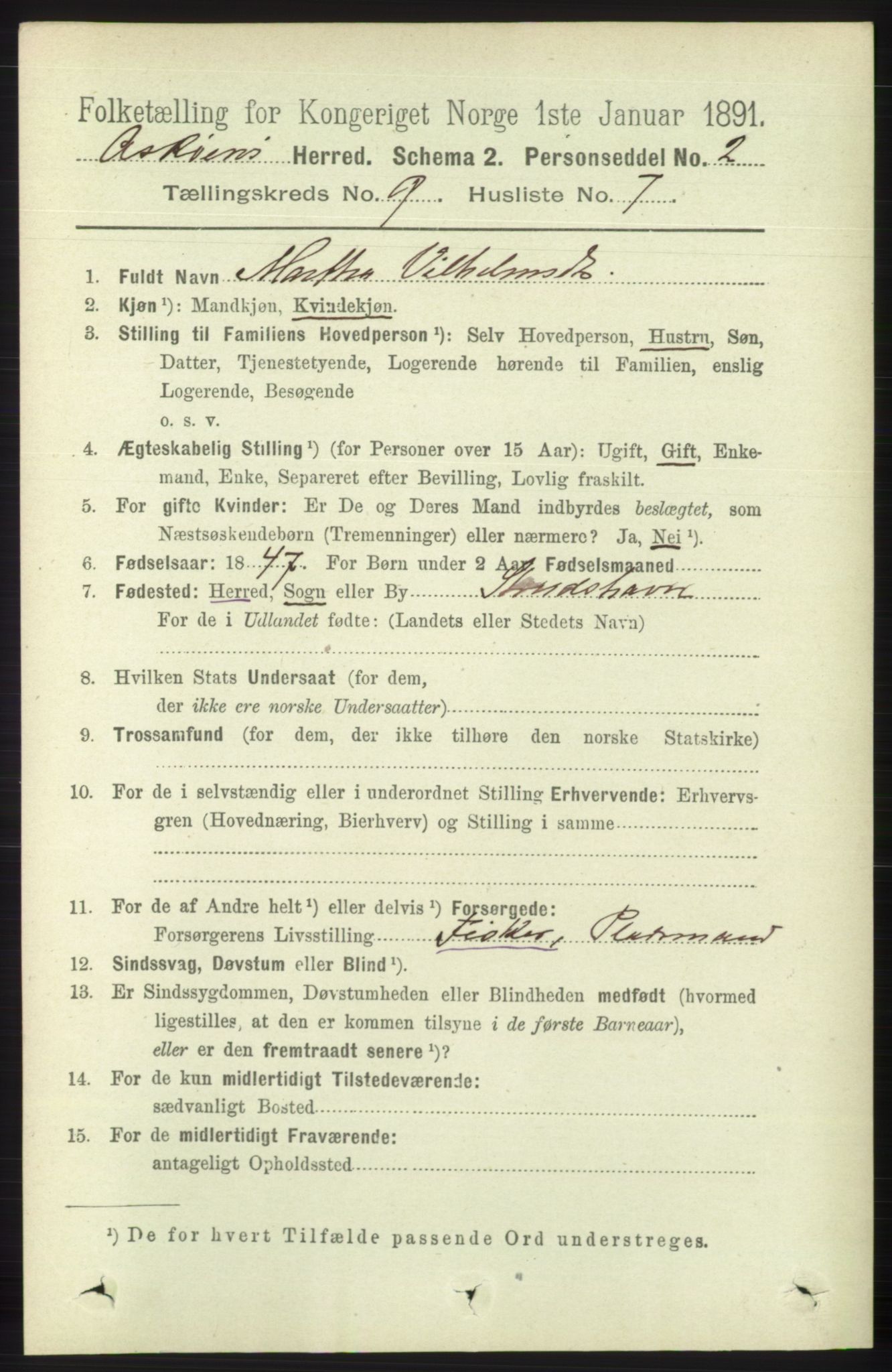 RA, 1891 census for 1247 Askøy, 1891, p. 5986