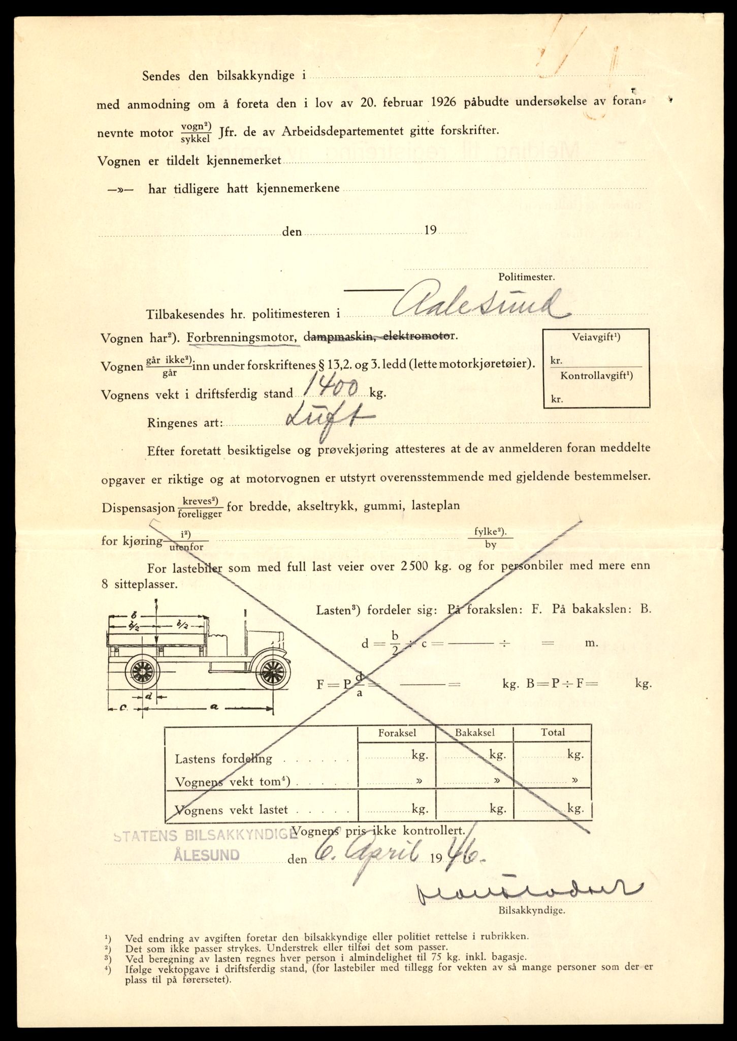 Møre og Romsdal vegkontor - Ålesund trafikkstasjon, AV/SAT-A-4099/F/Fe/L0017: Registreringskort for kjøretøy T 1985 - T 10090, 1927-1998, p. 84