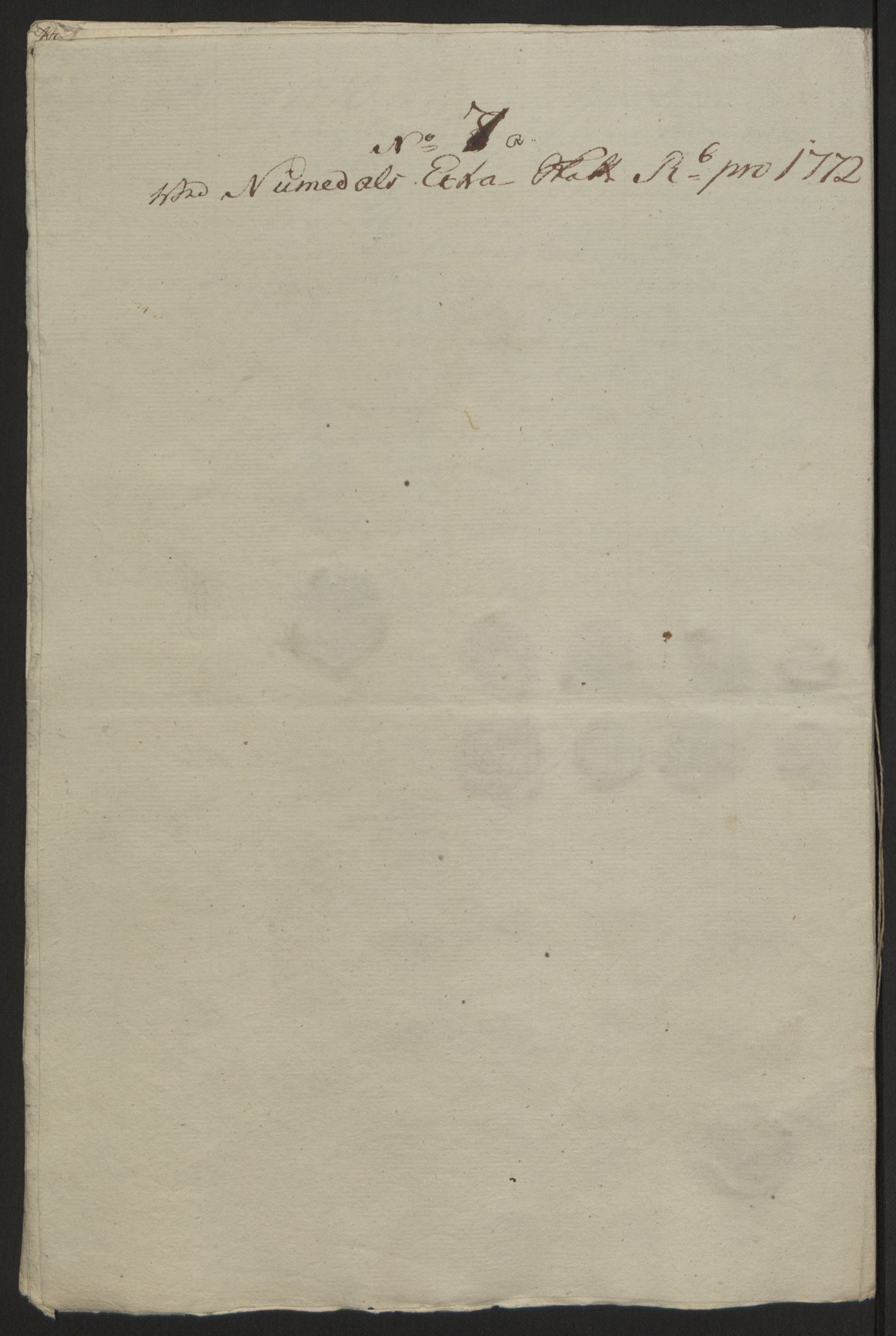 Rentekammeret inntil 1814, Reviderte regnskaper, Fogderegnskap, AV/RA-EA-4092/R64/L4502: Ekstraskatten Namdal, 1762-1772, p. 454