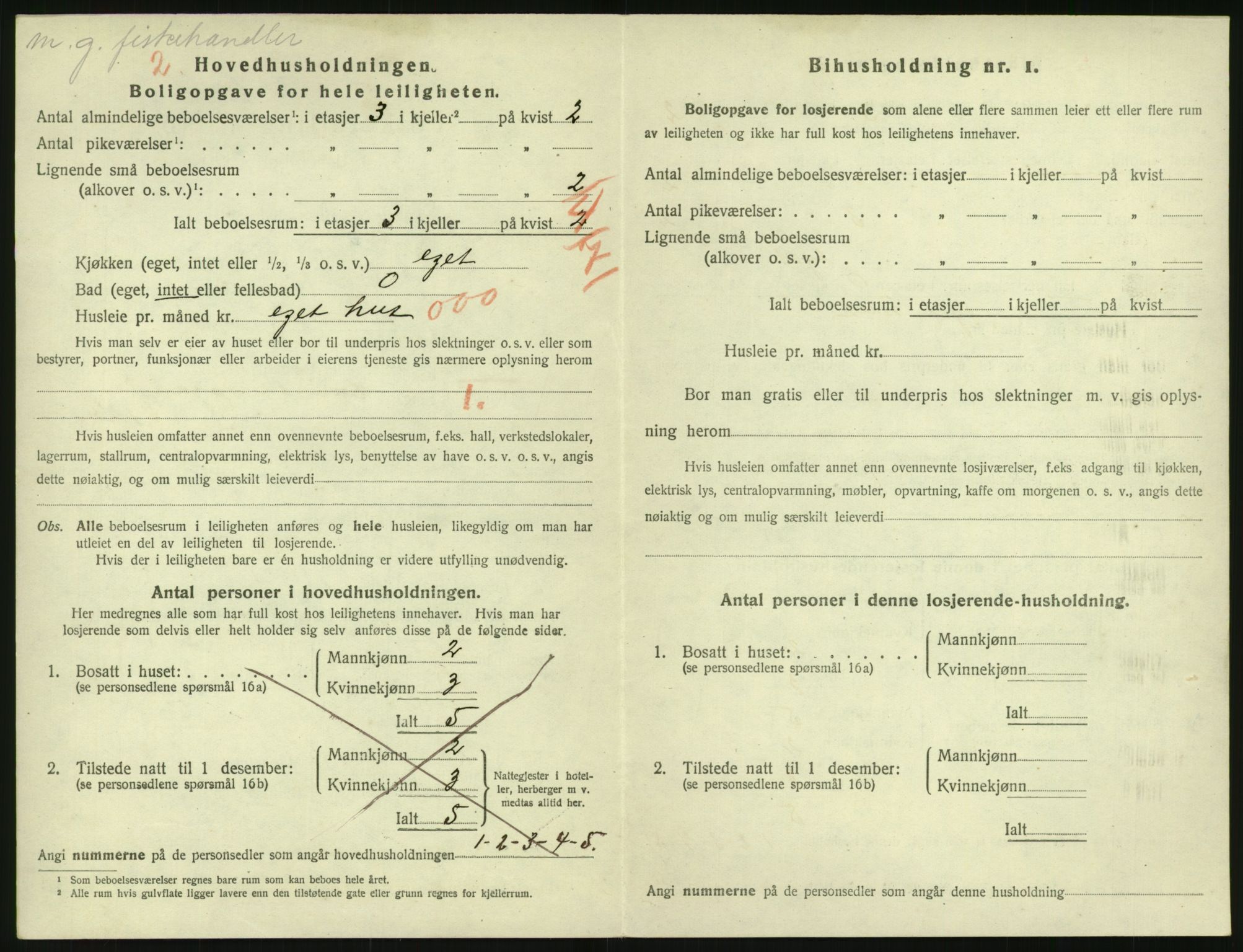 SAK, 1920 census for Risør, 1920, p. 2594