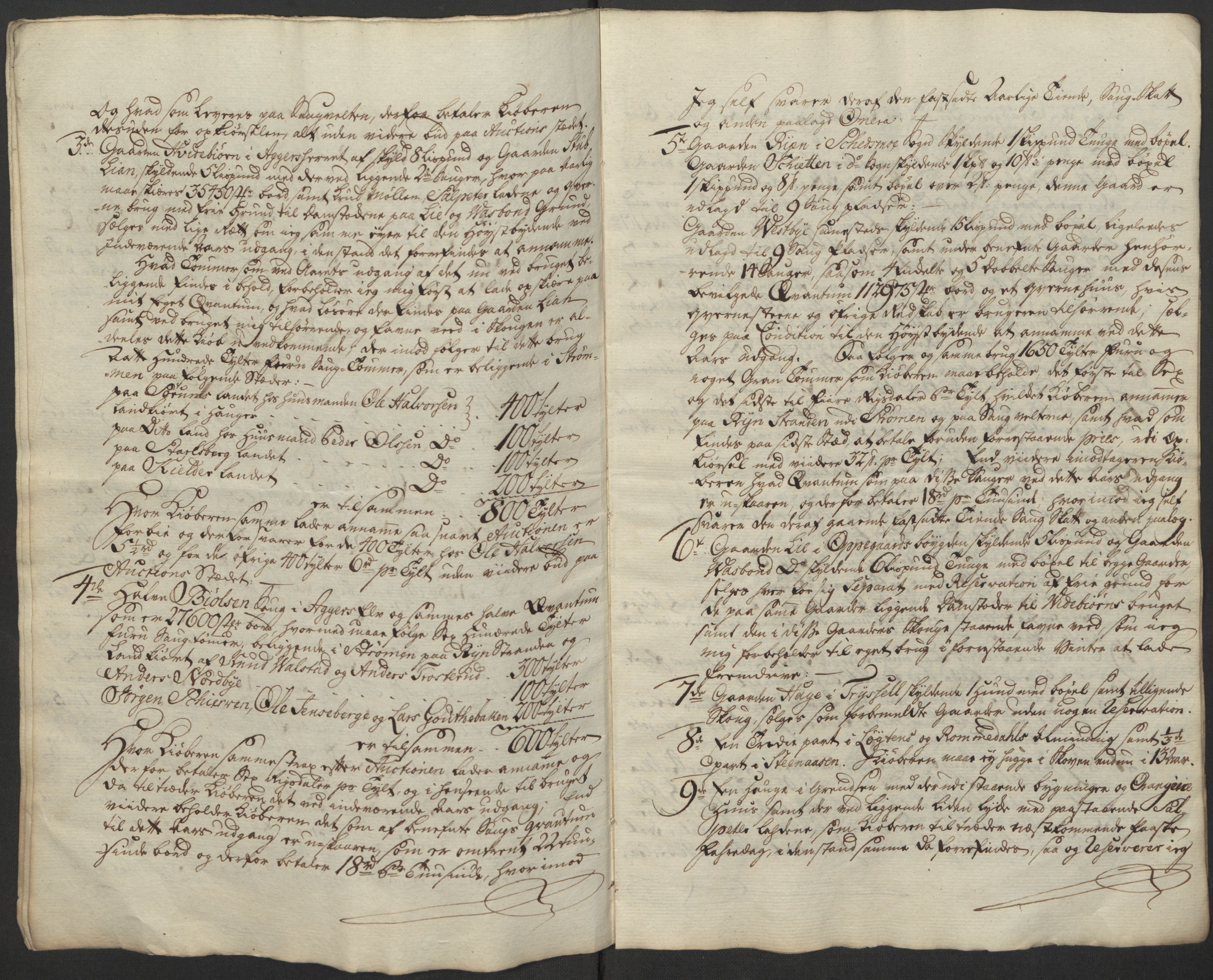 Forsvaret, Generalauditøren, AV/RA-RAFA-1772/F/Fj/Fja/L0038: --, 1744-1821, p. 77