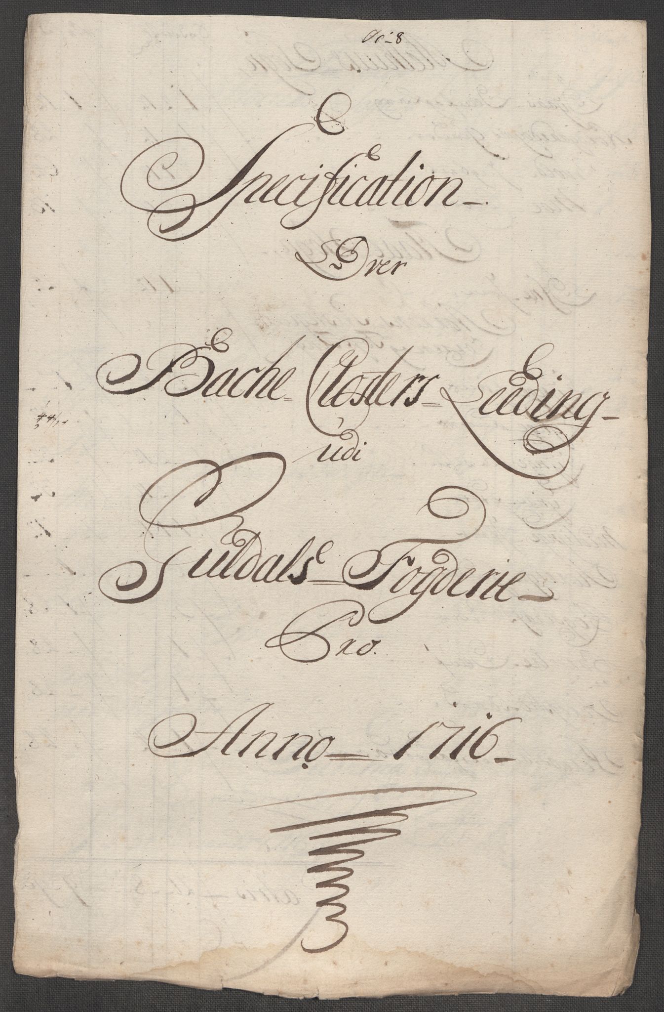 Rentekammeret inntil 1814, Reviderte regnskaper, Fogderegnskap, AV/RA-EA-4092/R60/L3968: Fogderegnskap Orkdal og Gauldal, 1716, p. 219