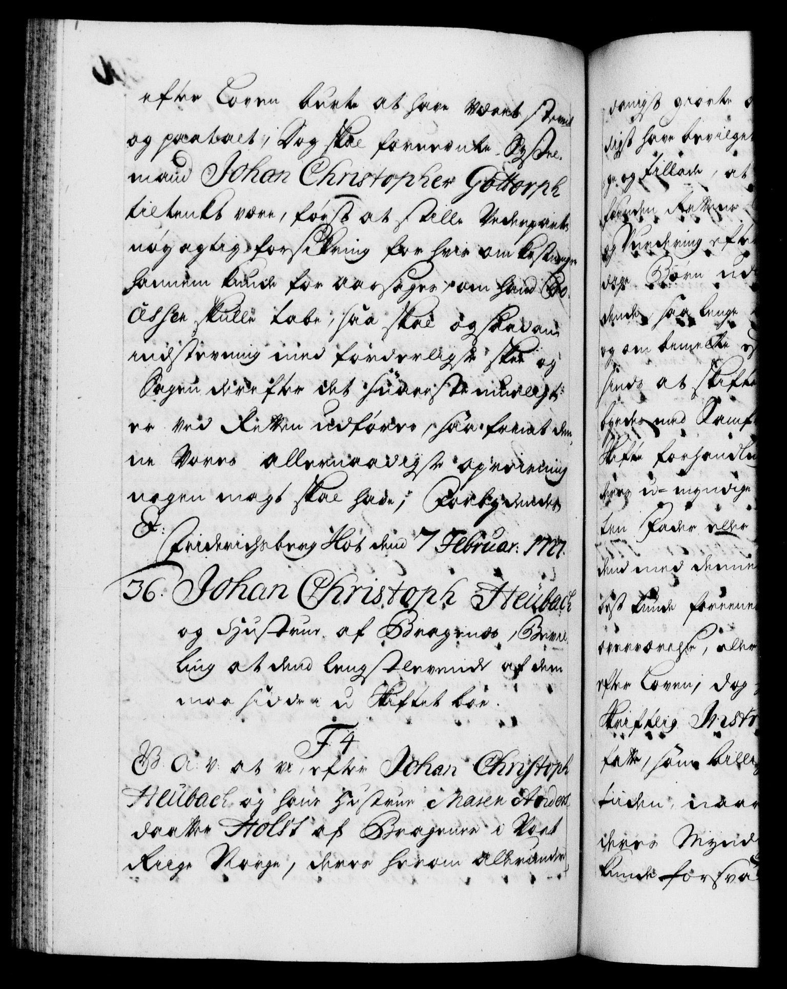 Danske Kanselli 1572-1799, AV/RA-EA-3023/F/Fc/Fca/Fcaa/L0025: Norske registre, 1726-1728, p. 290b