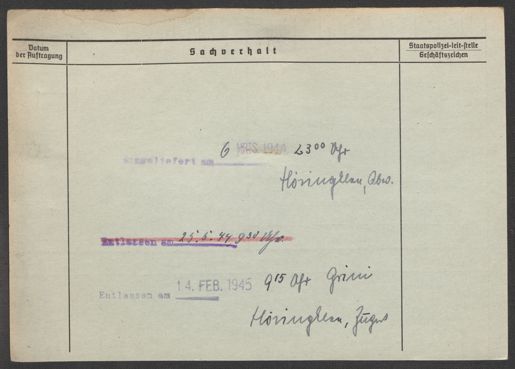 Befehlshaber der Sicherheitspolizei und des SD, AV/RA-RAFA-5969/E/Ea/Eaa/L0002: Register over norske fanger i Møllergata 19: Bj-Eng, 1940-1945, p. 1054
