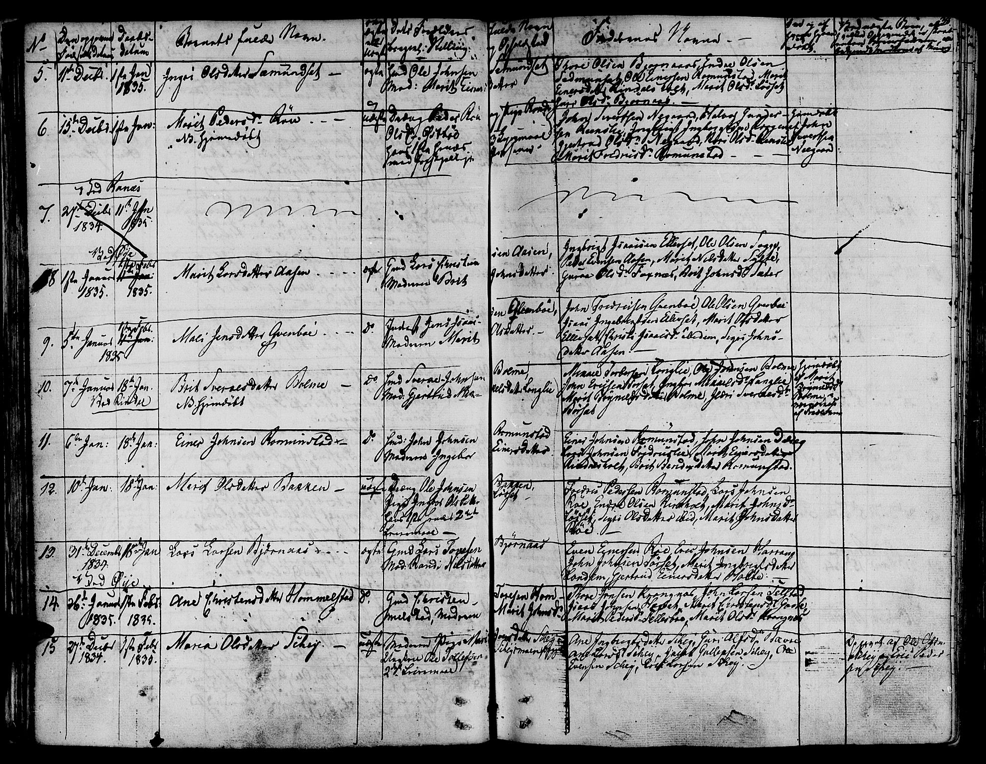 Ministerialprotokoller, klokkerbøker og fødselsregistre - Møre og Romsdal, AV/SAT-A-1454/595/L1042: Parish register (official) no. 595A04, 1829-1843, p. 38