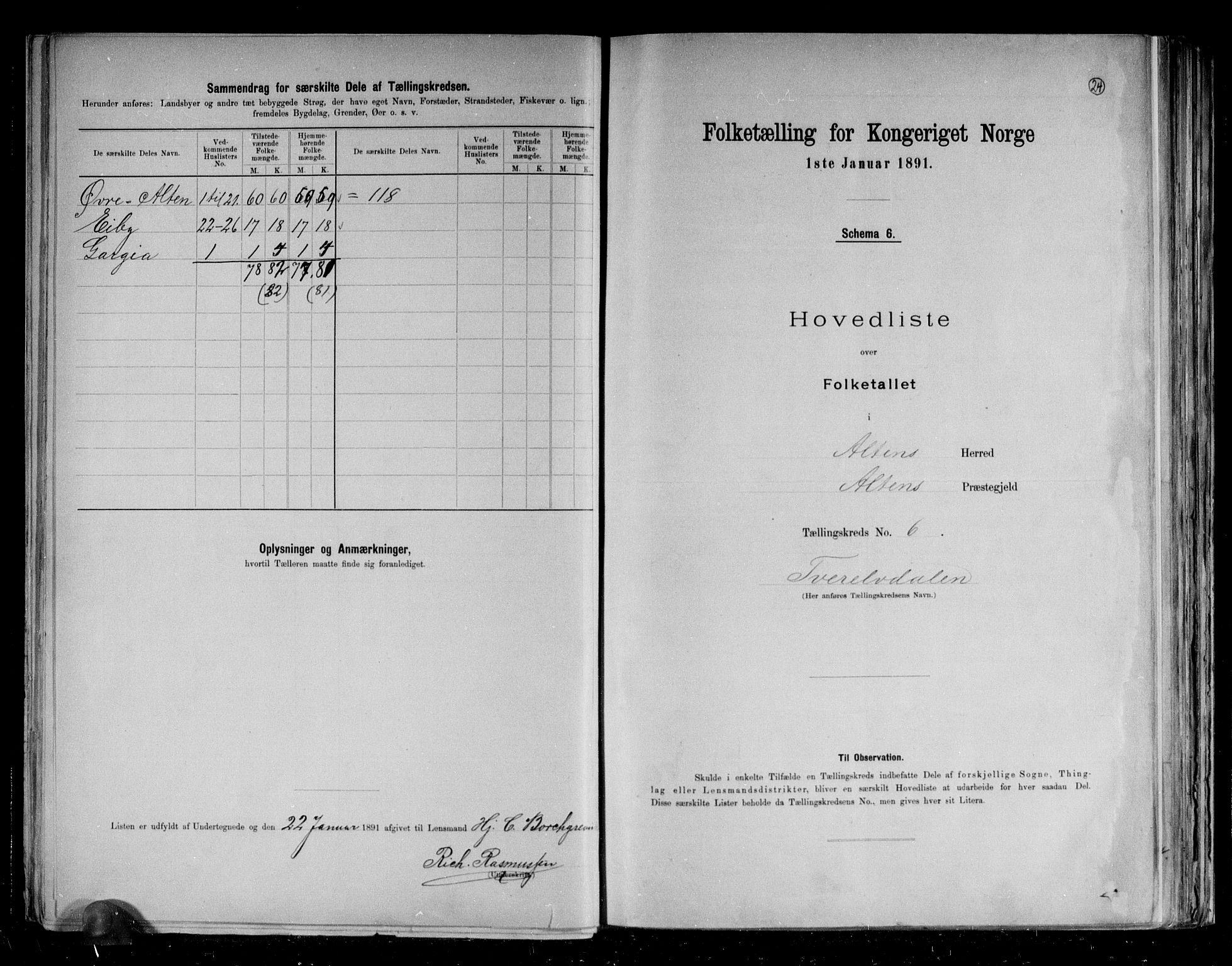 RA, 1891 census for 2012 Alta, 1891, p. 14