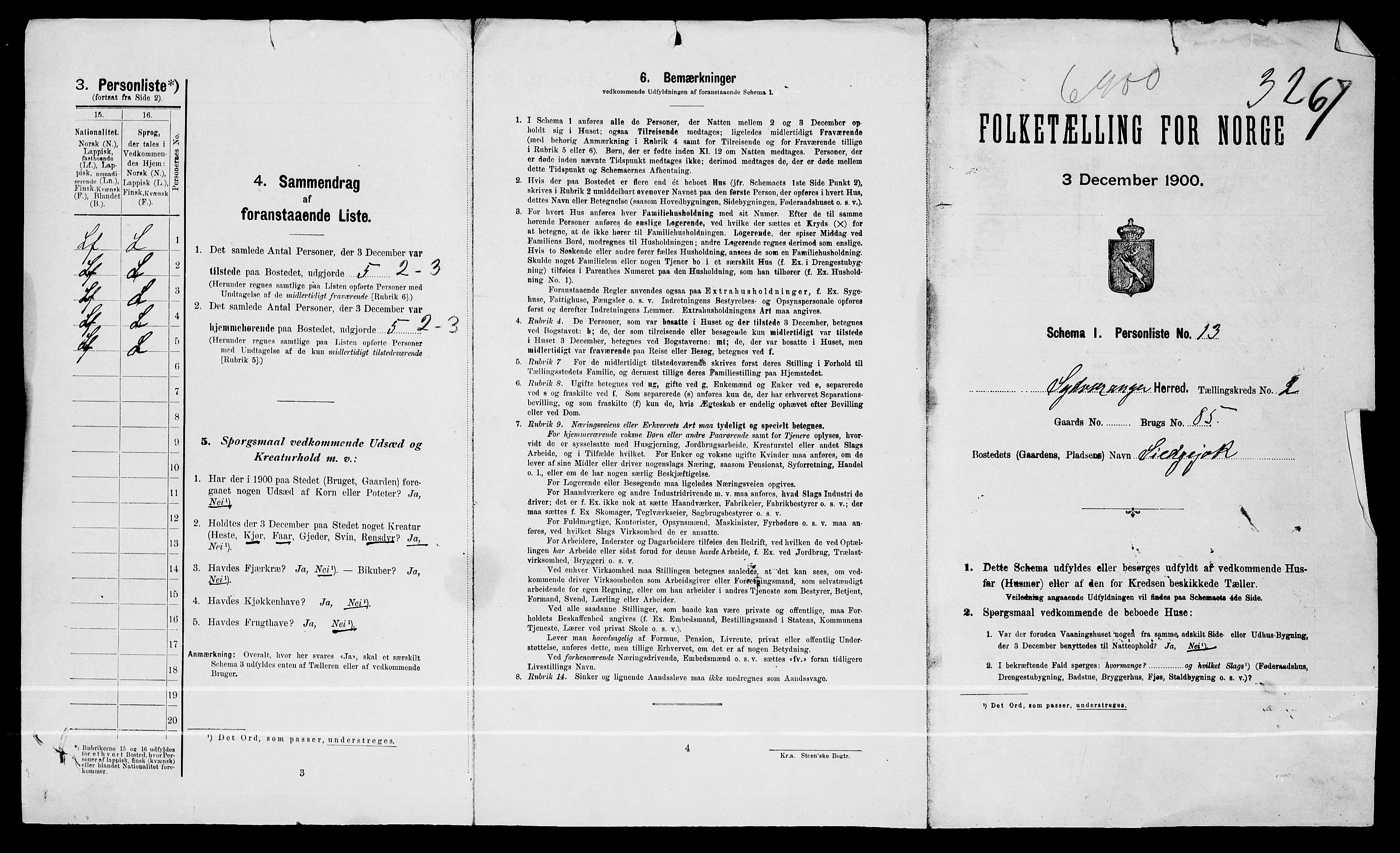 SATØ, 1900 census for Sør-Varanger, 1900, p. 23