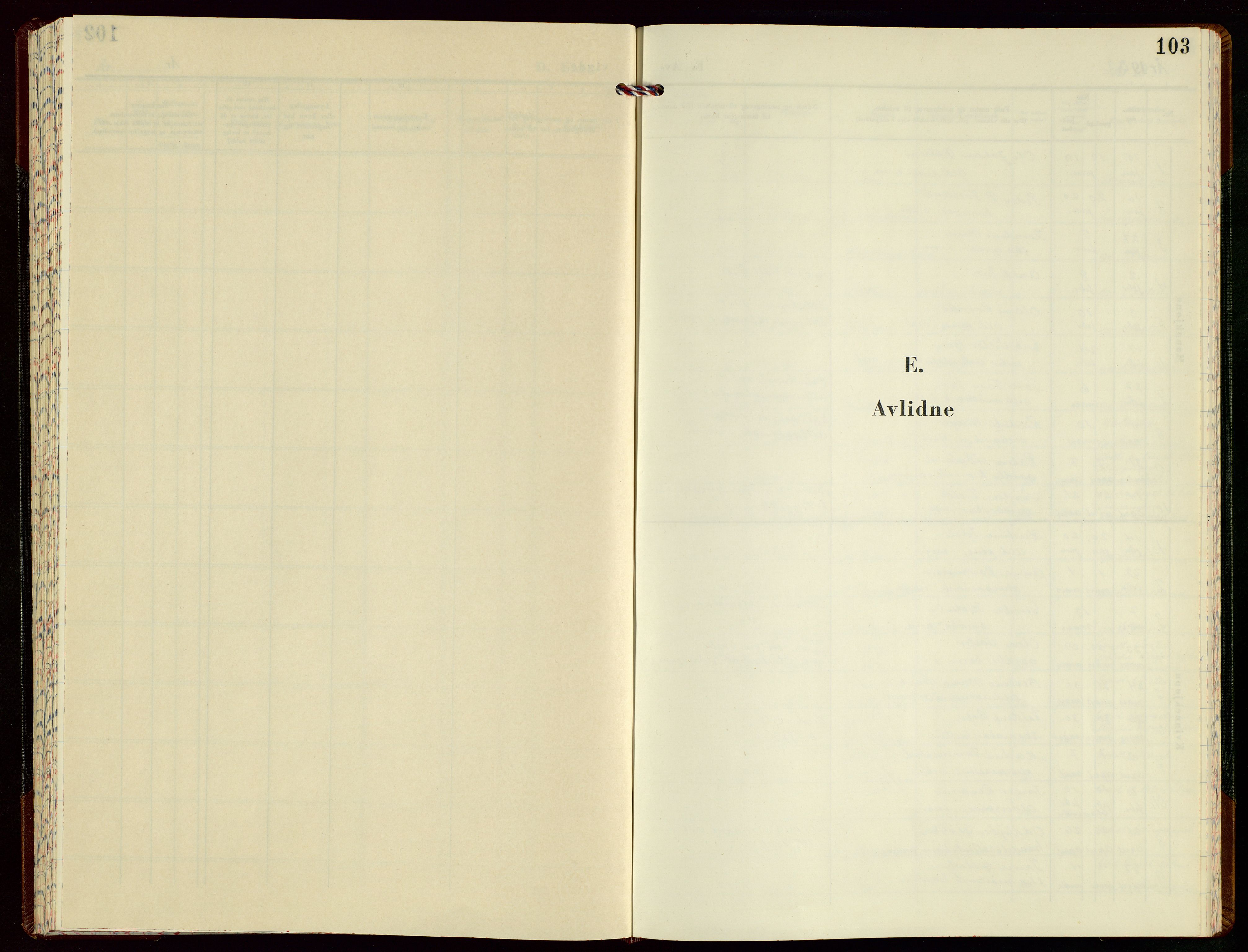 Strand sokneprestkontor, SAST/A-101828/H/Ha/Hab/L0009: Parish register (copy) no. B 9, 1962-1971, p. 103