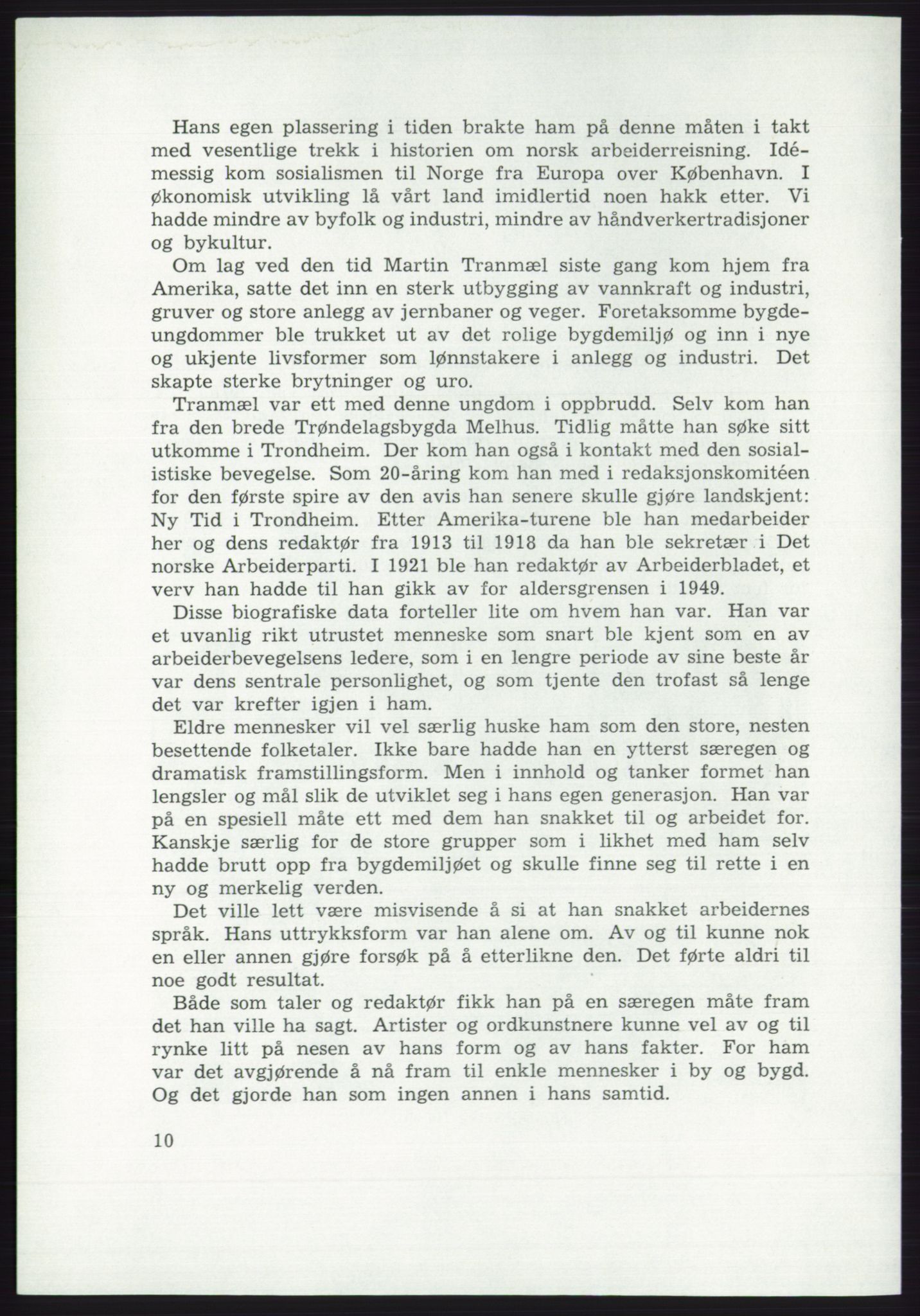 Det norske Arbeiderparti - publikasjoner, AAB/-/-/-: Protokoll over forhandlingene på det ekstraordinære landsmøte 21.-22. april 1972, 1972, p. 10