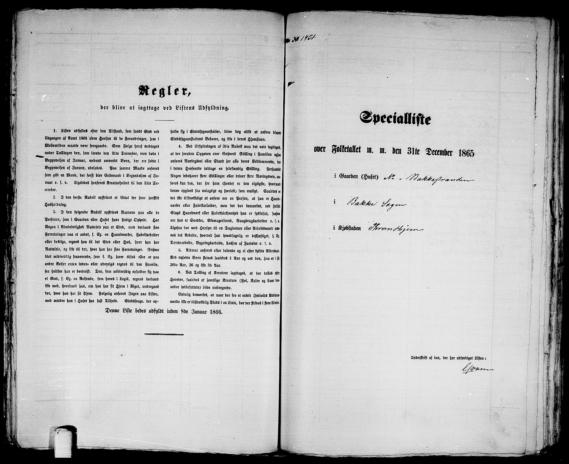 RA, 1865 census for Trondheim, 1865, p. 3002