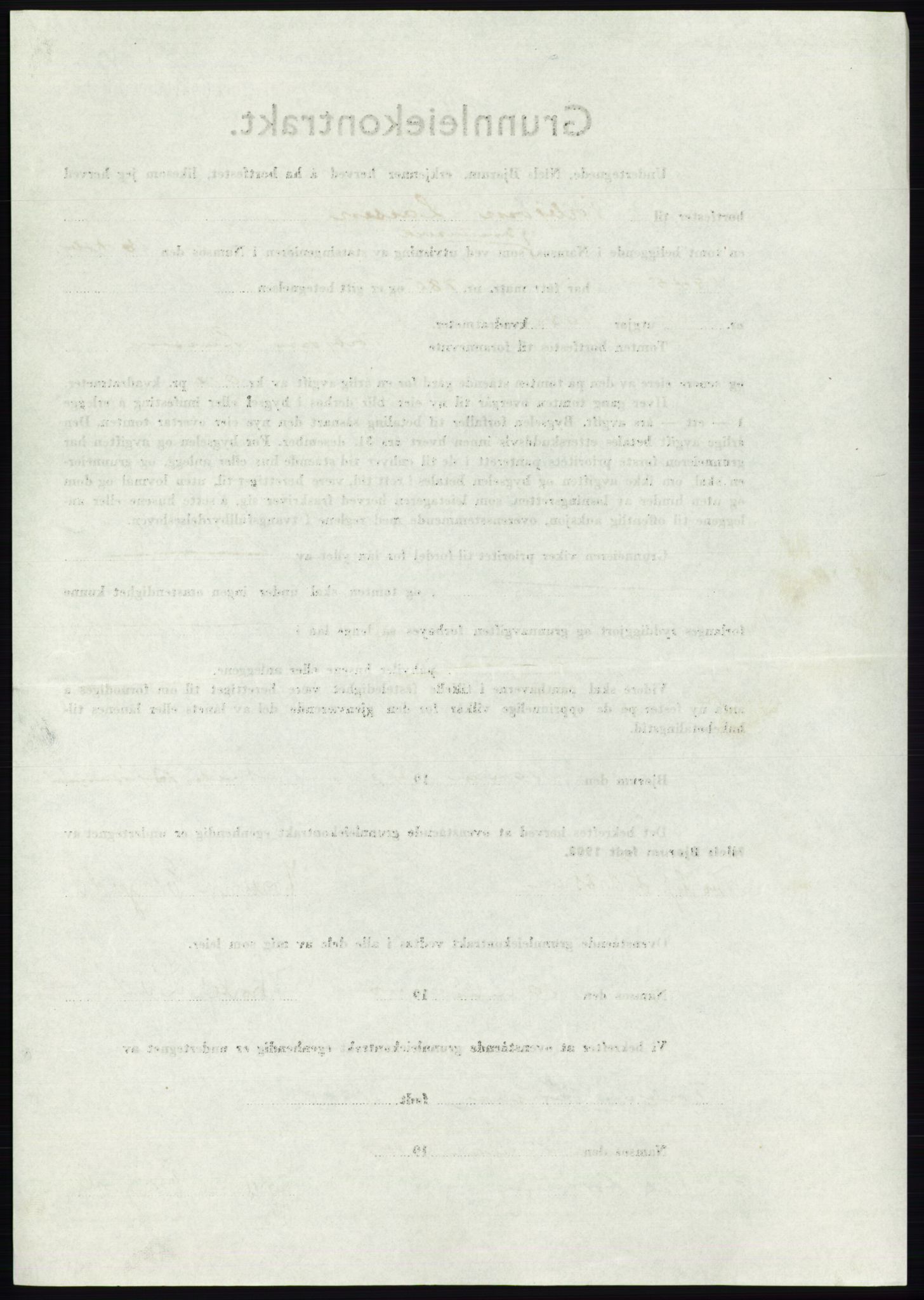 Namdal sorenskriveri, AV/SAT-A-4133/1/2/2C: Mortgage book no. -, 1947-1947, Diary no: : 1040/1947