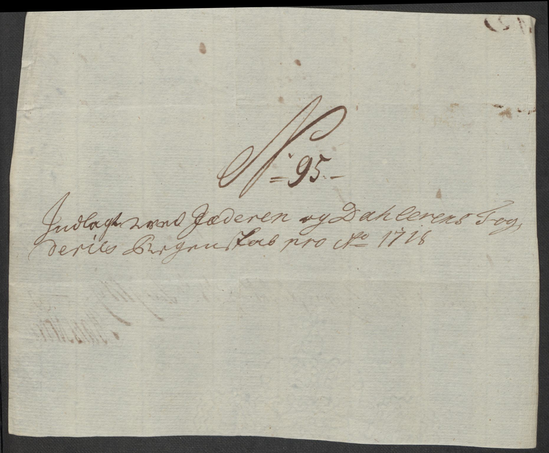 Rentekammeret inntil 1814, Reviderte regnskaper, Fogderegnskap, AV/RA-EA-4092/R46/L2743: Fogderegnskap Jæren og Dalane, 1718, p. 338