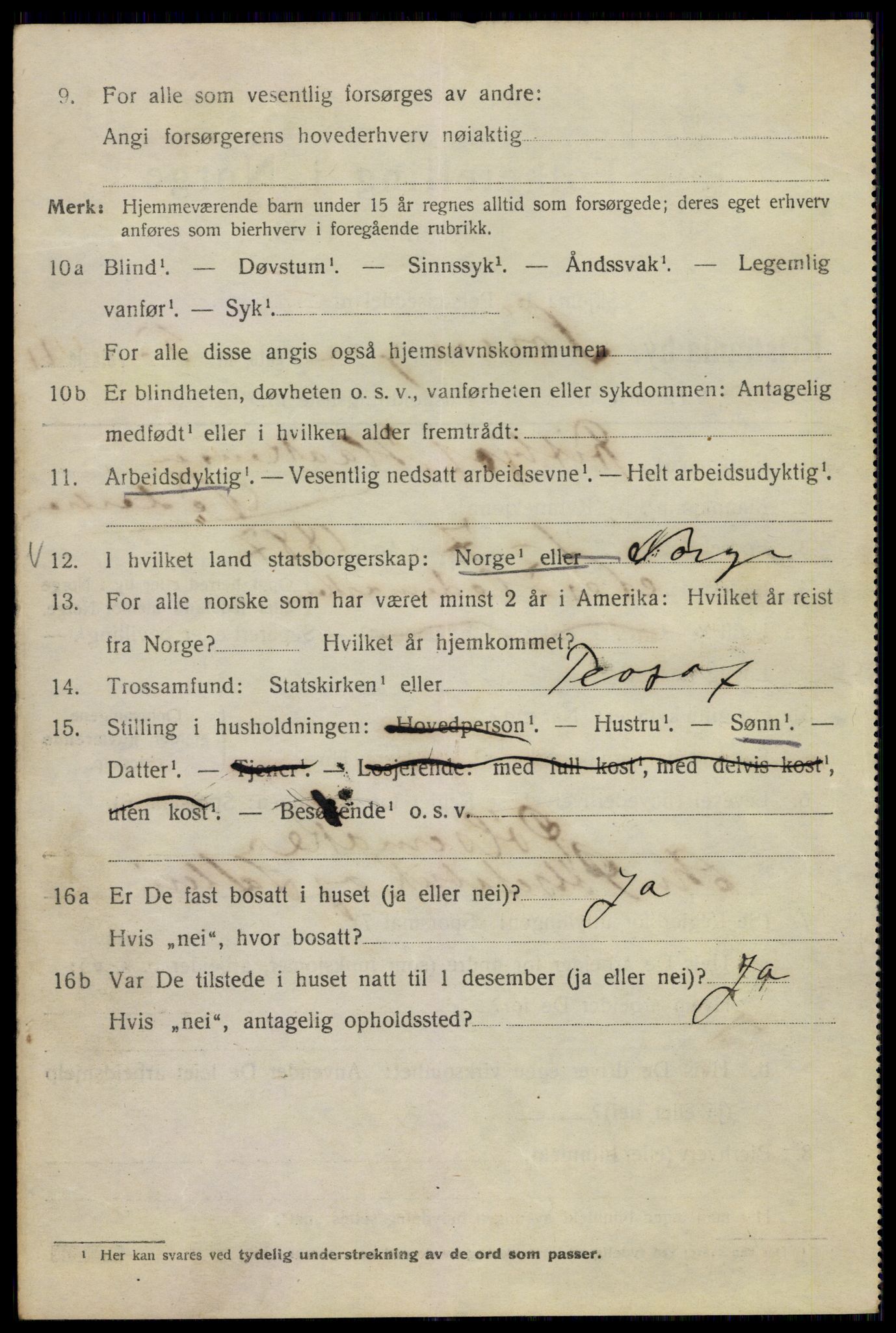 SAO, 1920 census for Kristiania, 1920, p. 562086