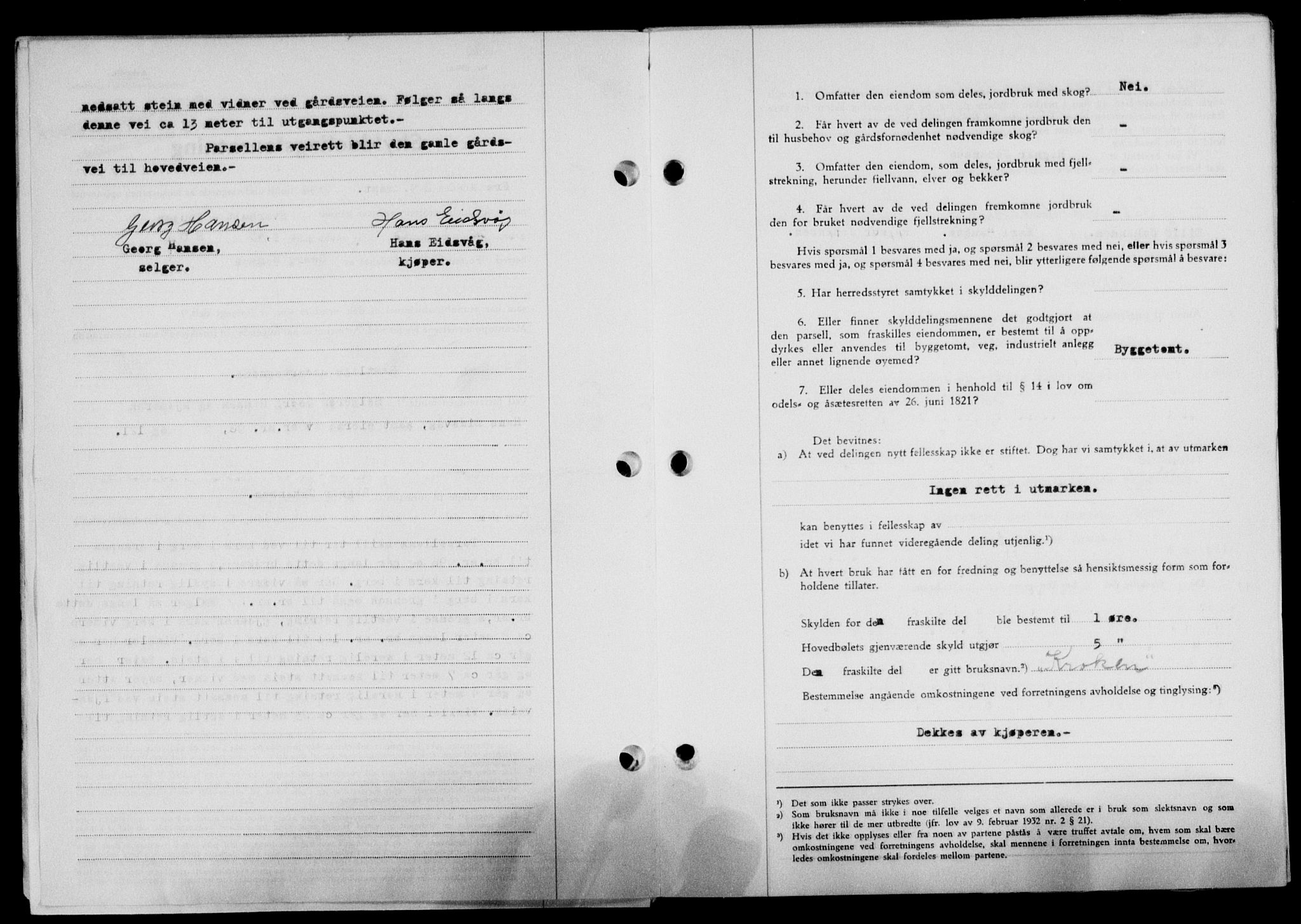 Lofoten sorenskriveri, SAT/A-0017/1/2/2C/L0024a: Mortgage book no. 24a, 1950-1950, Diary no: : 2925/1950