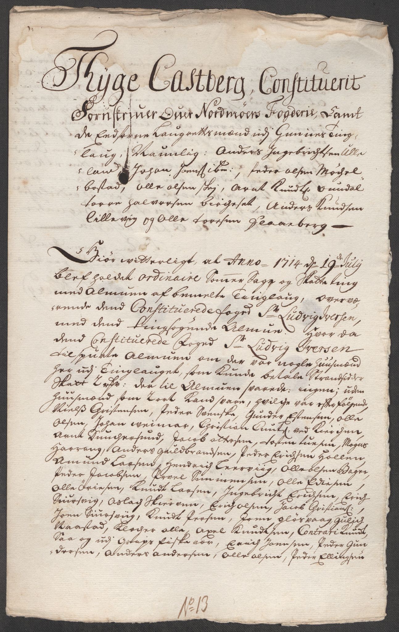 Rentekammeret inntil 1814, Reviderte regnskaper, Fogderegnskap, AV/RA-EA-4092/R56/L3748: Fogderegnskap Nordmøre, 1714-1715, p. 94